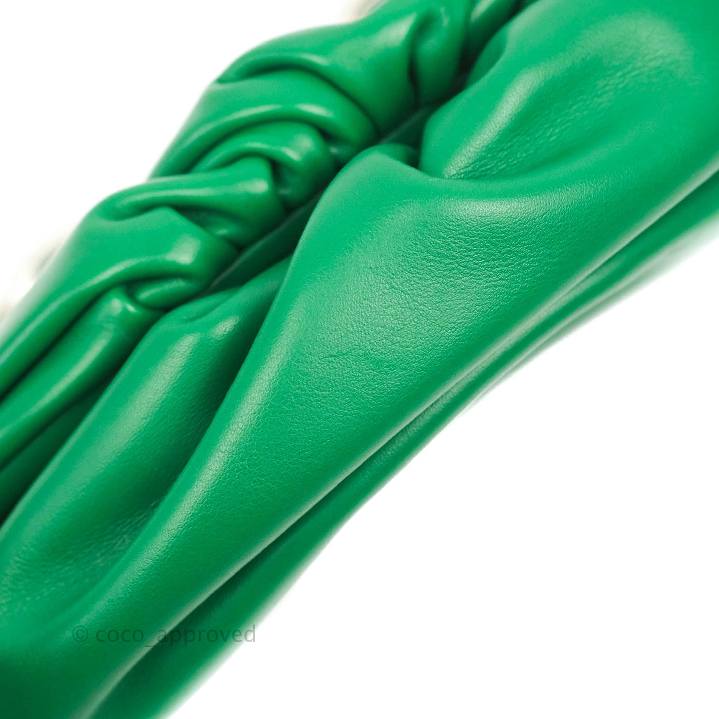 Bottega Veneta Nappa The Belt Chain Pouch Green