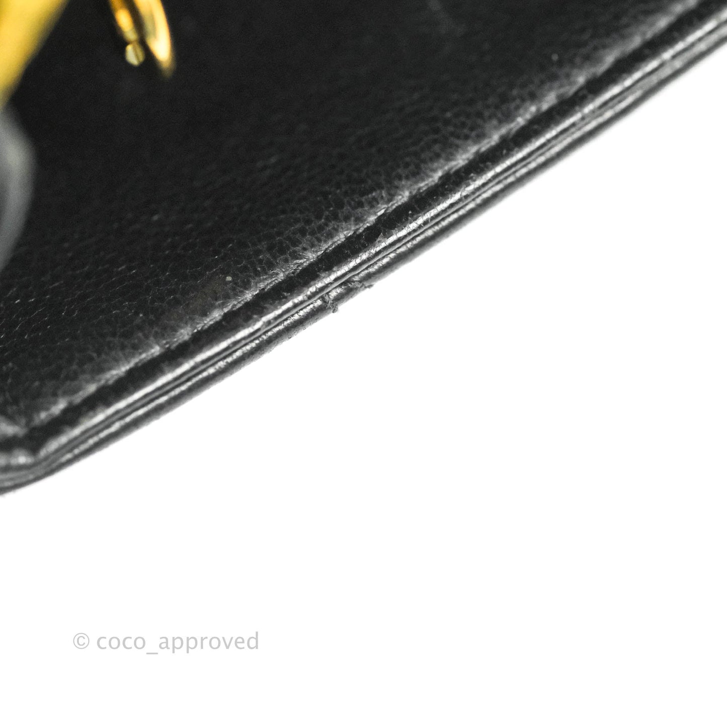 Chanel Vintage Small Classic Diana Flap Bag Black Lambskin 24K Gold Hardware
