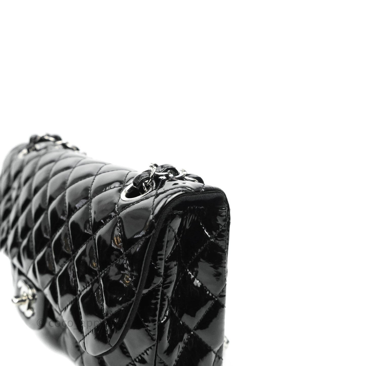 Chanel La Madrague Large Net Tote w Removable Patent Medium Flap