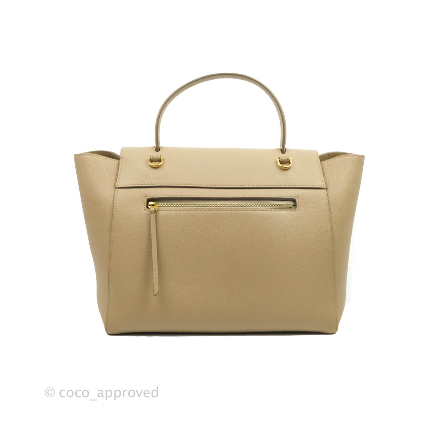 Celine Mini Belt Bag Dune Grained Calfskin Gold Hardware