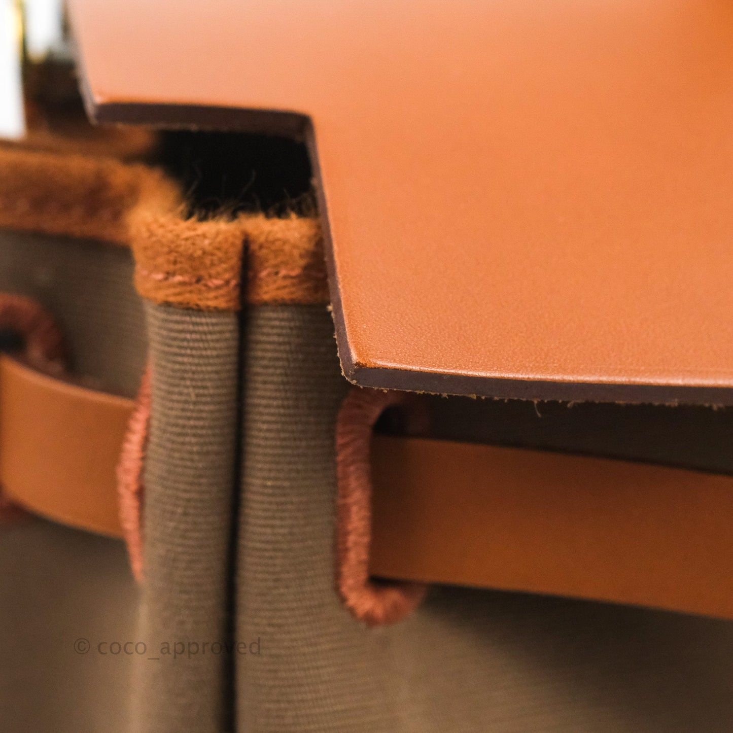Hermès Retourne Herbag Zip 31 Etoupe-Dune/Fauve Canvas Gold Hardware