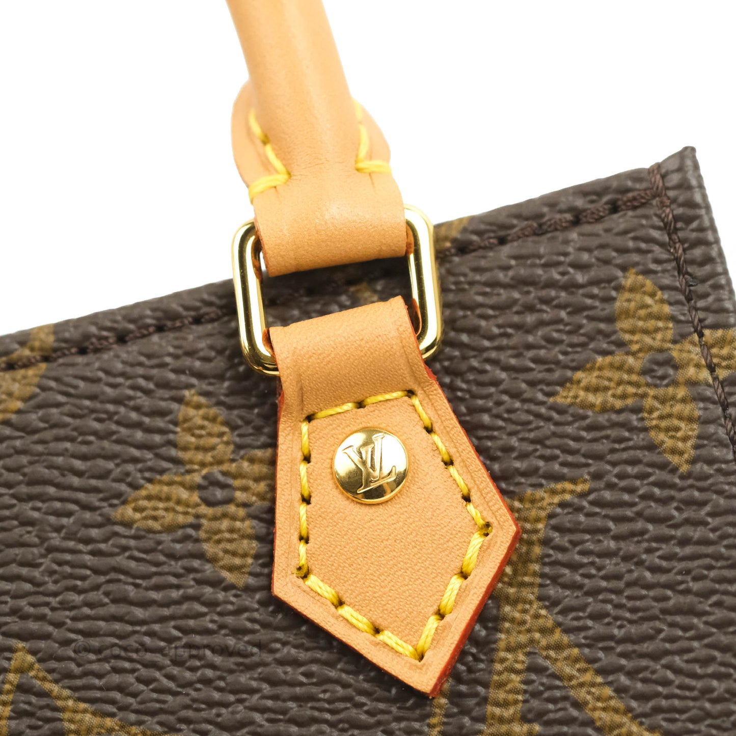 Louis Vuitton Monogram Canvas Petit Sac Plat bag