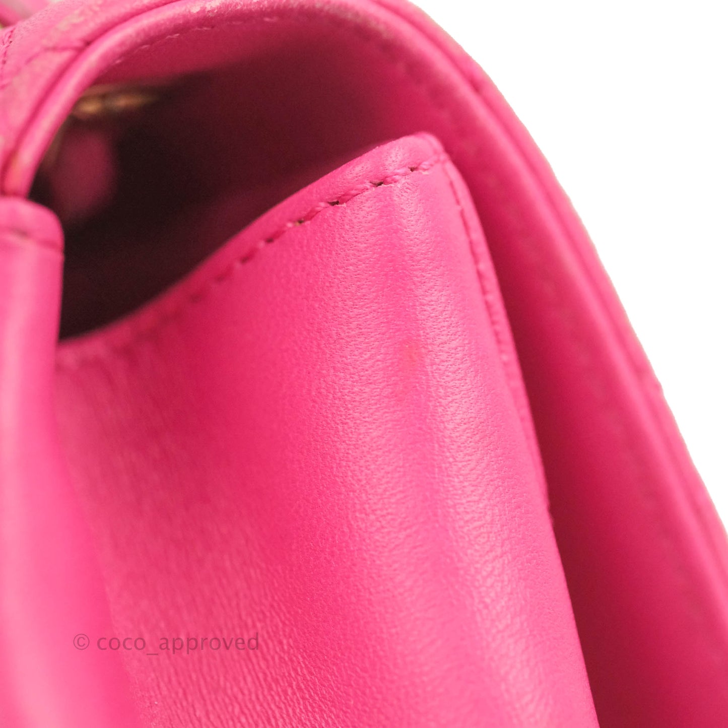 Chanel Quilted Small Flap Pink Lambskin Matte Gold Hardware
