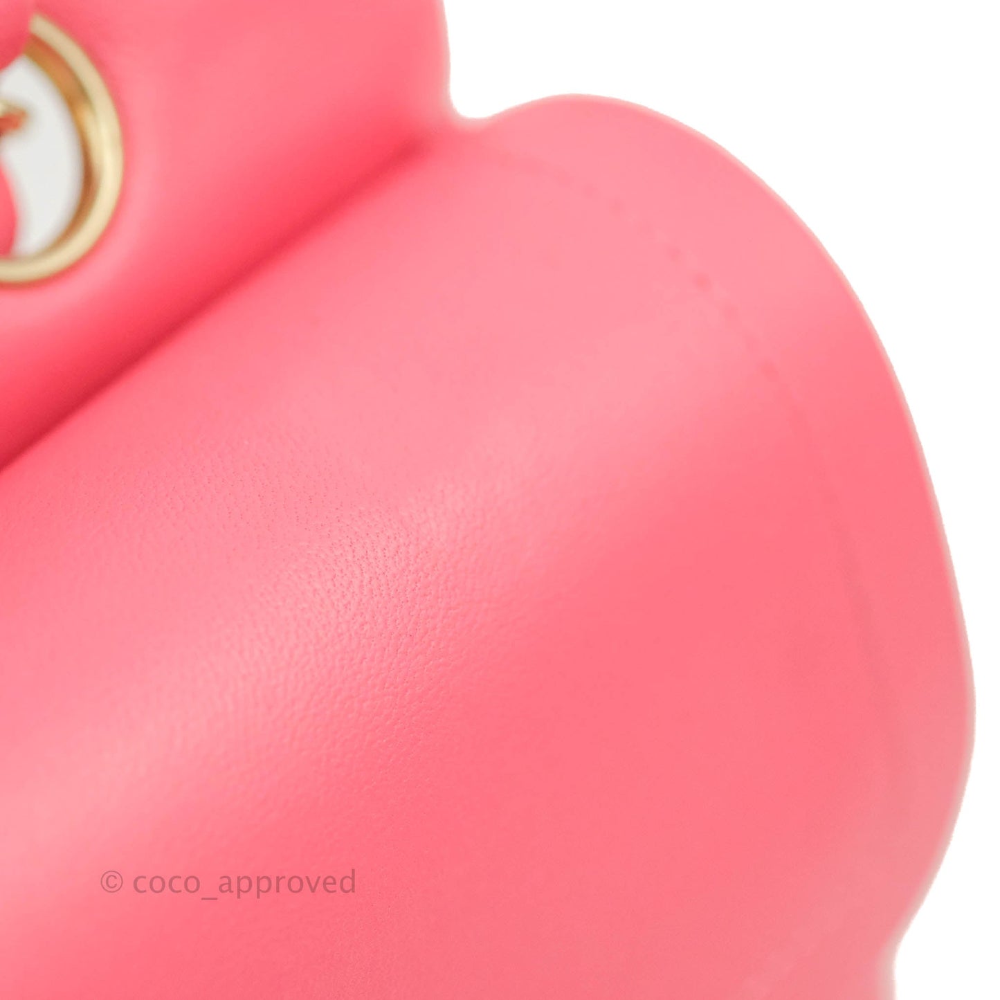 Chanel Small Classic Quilted Flap Rosy Pink Lambskin Gold Hardware