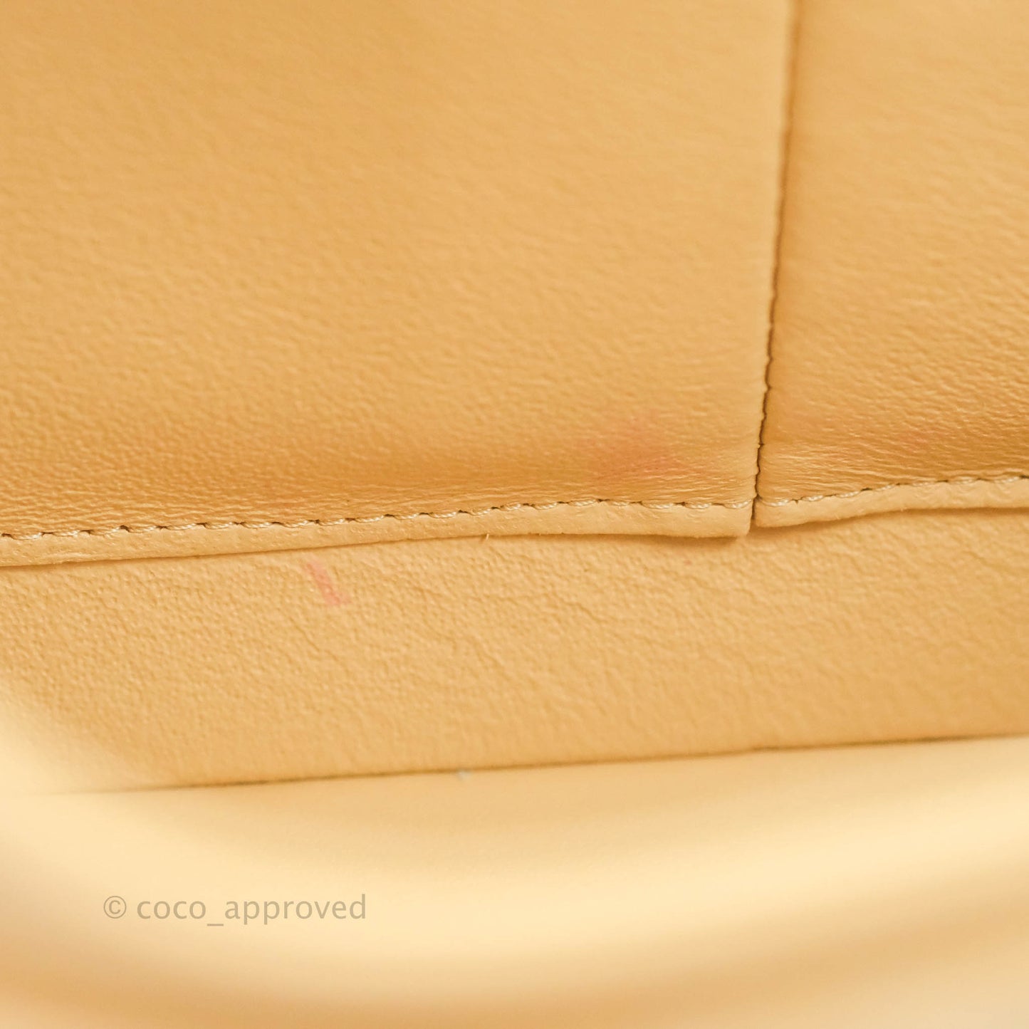 Chanel Quilted Classic M/L Medium Flap Beige Caviar Gold Hardware