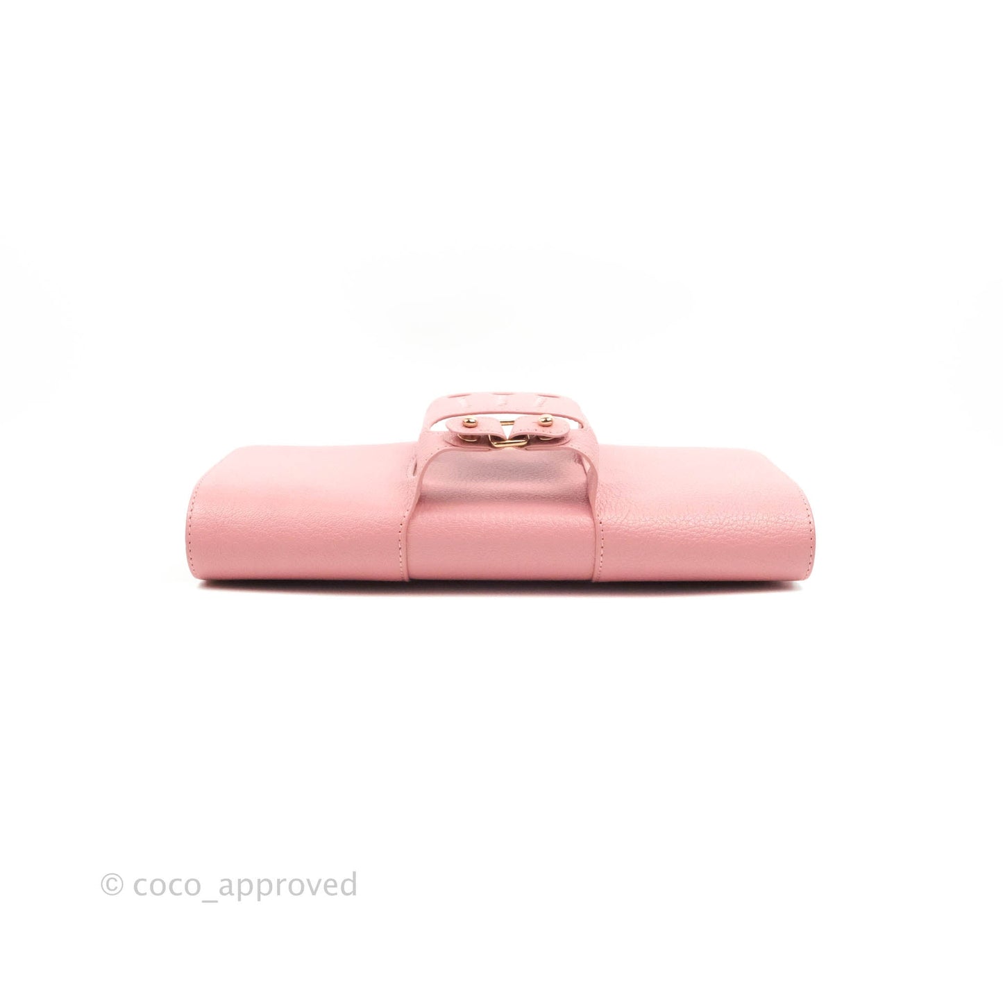 Perrin Pink Clutch Calfskin