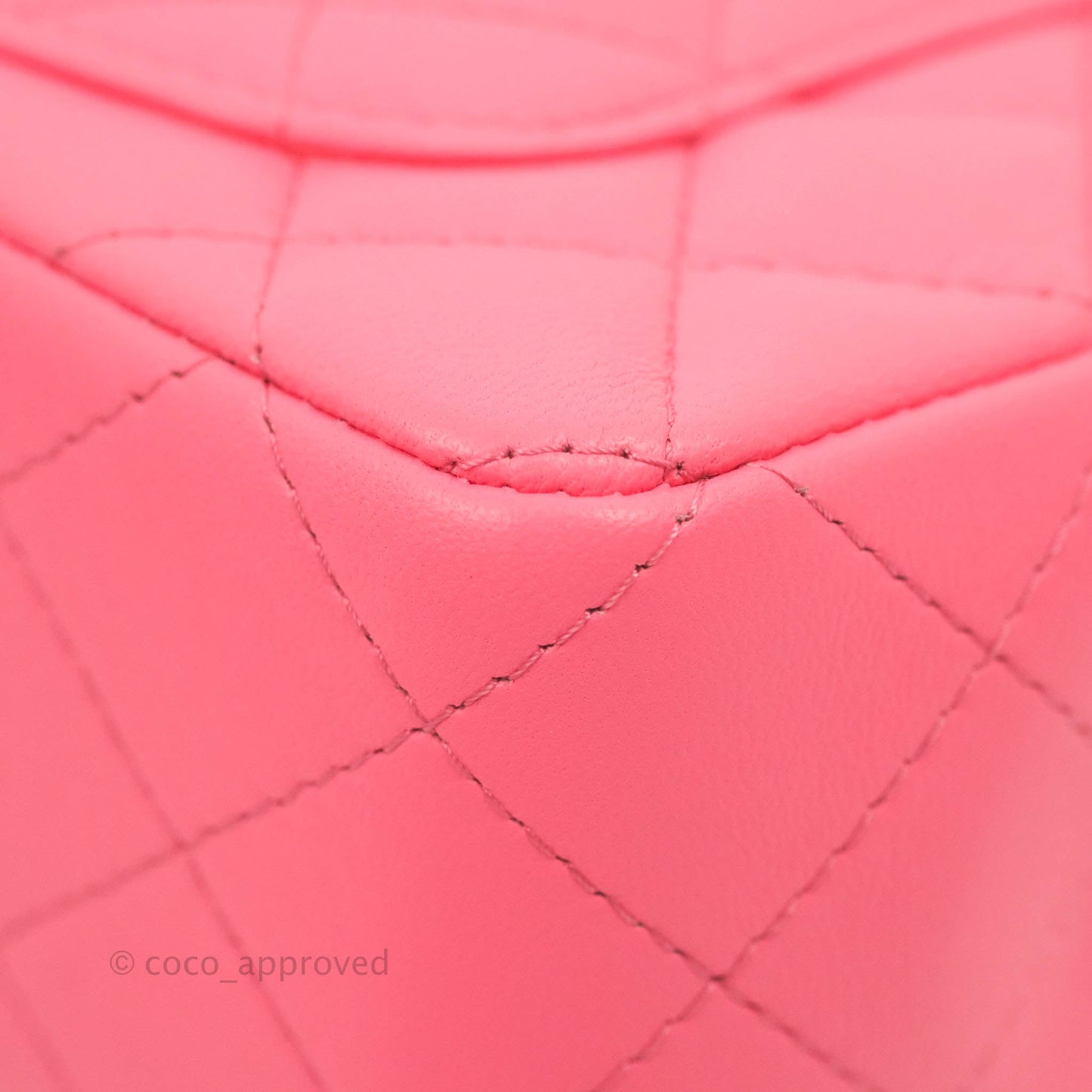 Chanel Quilted Mini Rectangular Flap Pink Lambskin Gold Hardware