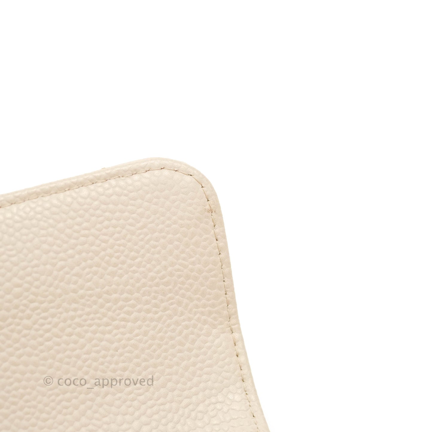 Chanel Quilted East West Flap Pale Pink Caviar Silver Hardware