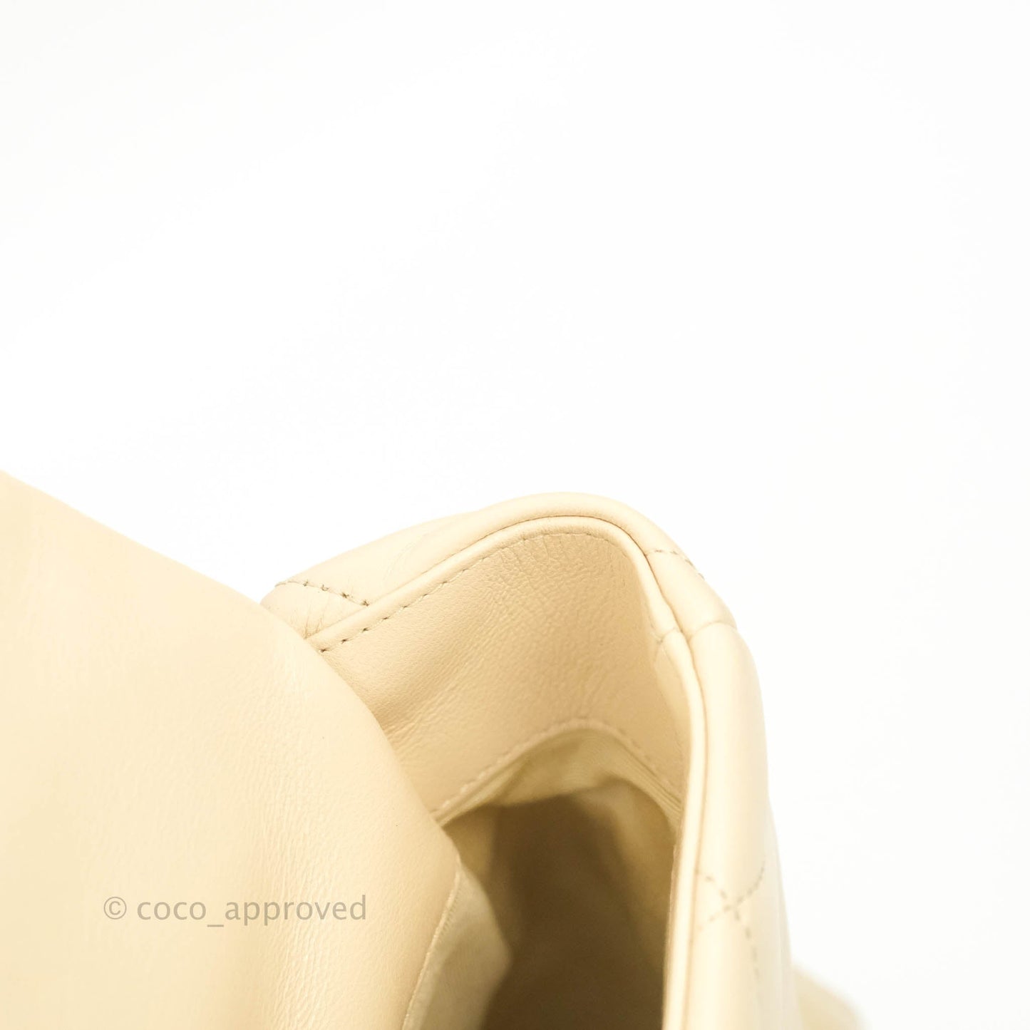 Chanel 19 Medium Beige Goatskin Mixed Hardware 20A