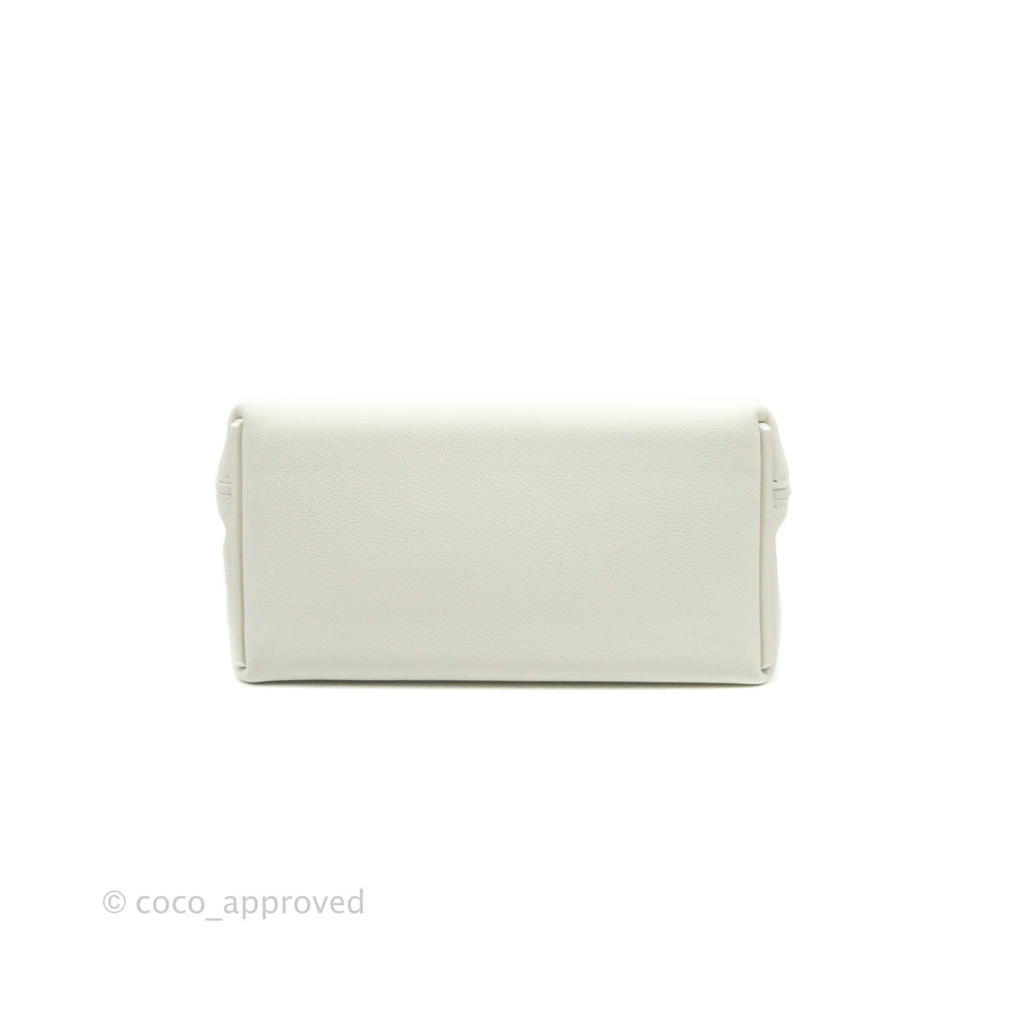 Hermès 24/24 21 Mini Blanc Evercolour Swift Palladium Hardware