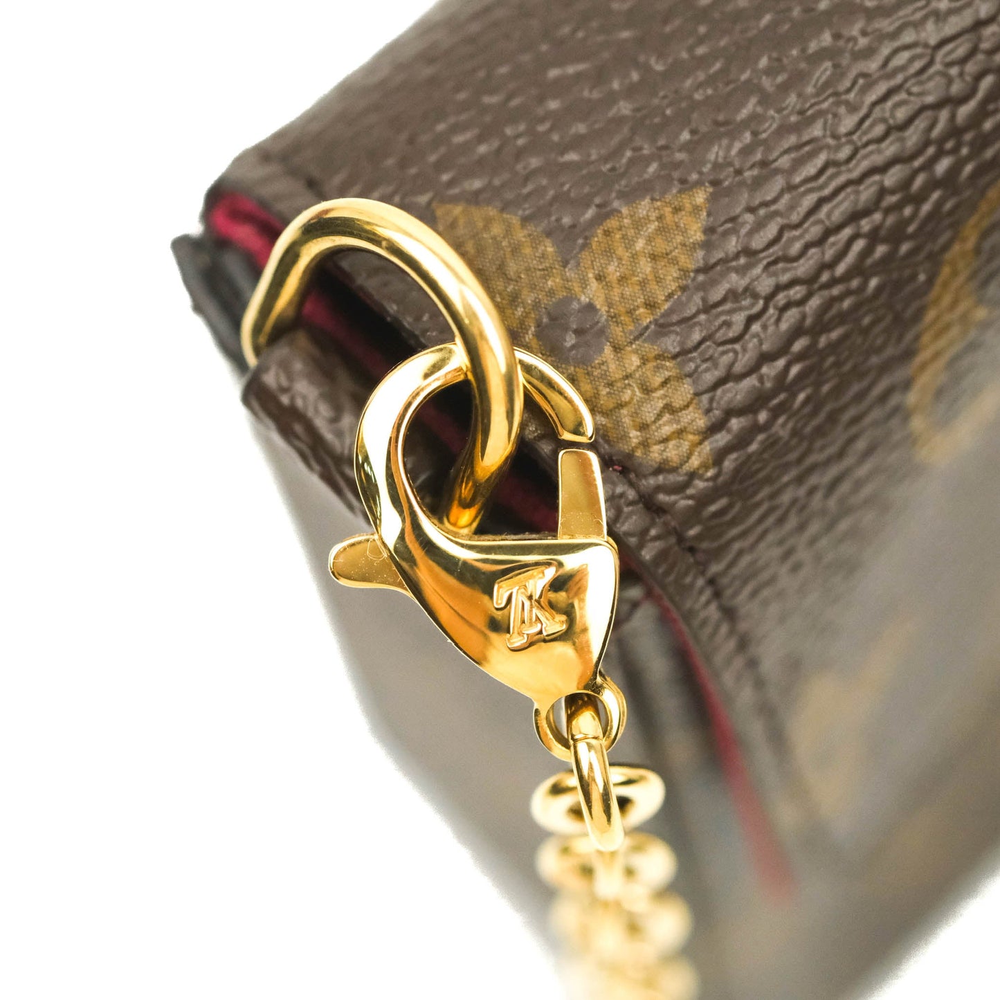 Louis Vuitton Félicie Pochette Monogram Canvas Fuchsia Pink