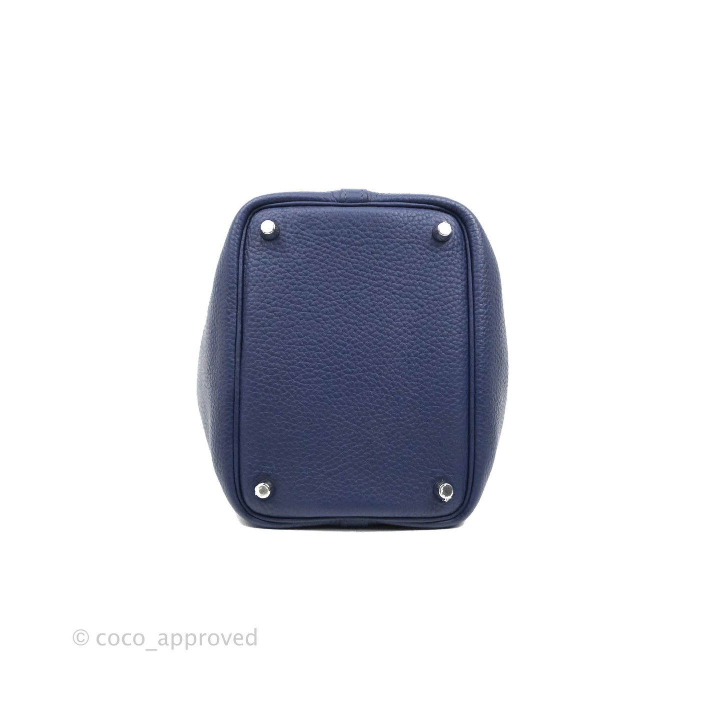 Hermès Picotin Lock 18 PM Bleu Encre Clemence Palladium Hardware