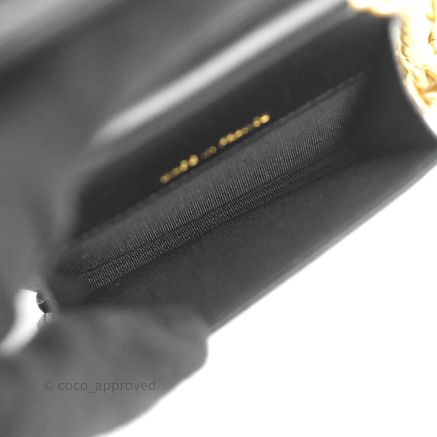 Chanel Chevron Boy Belt Bag Black Caviar Aged Gold Hardware