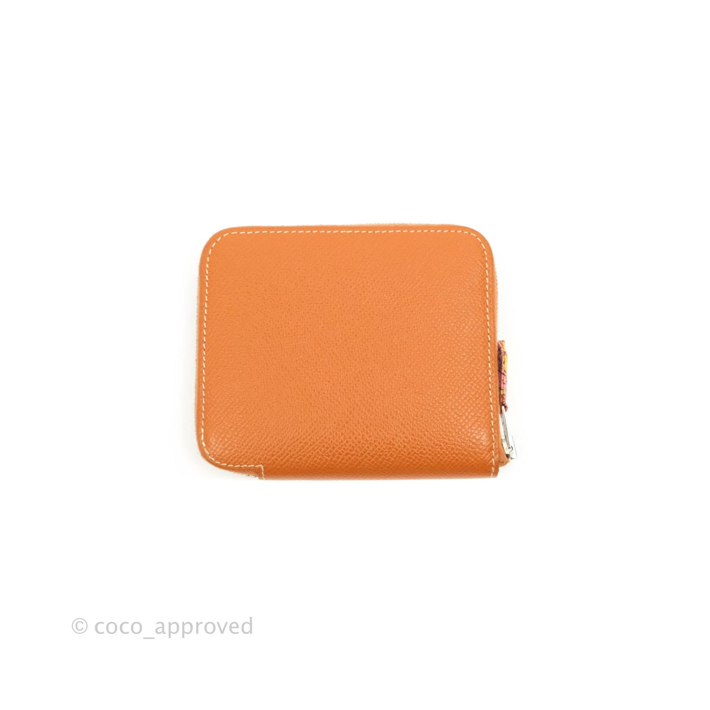 Hermès Silk In Compact Wallet Gold Epsom