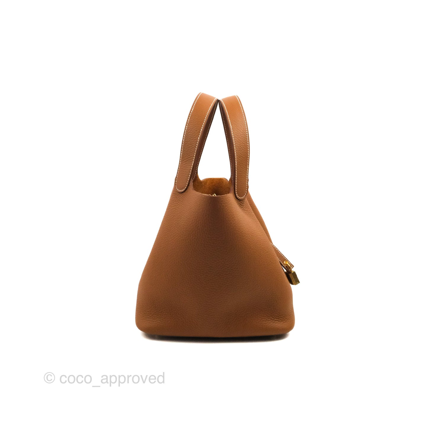 Hermès Picotin 22 Gold Clemence Gold Hardware