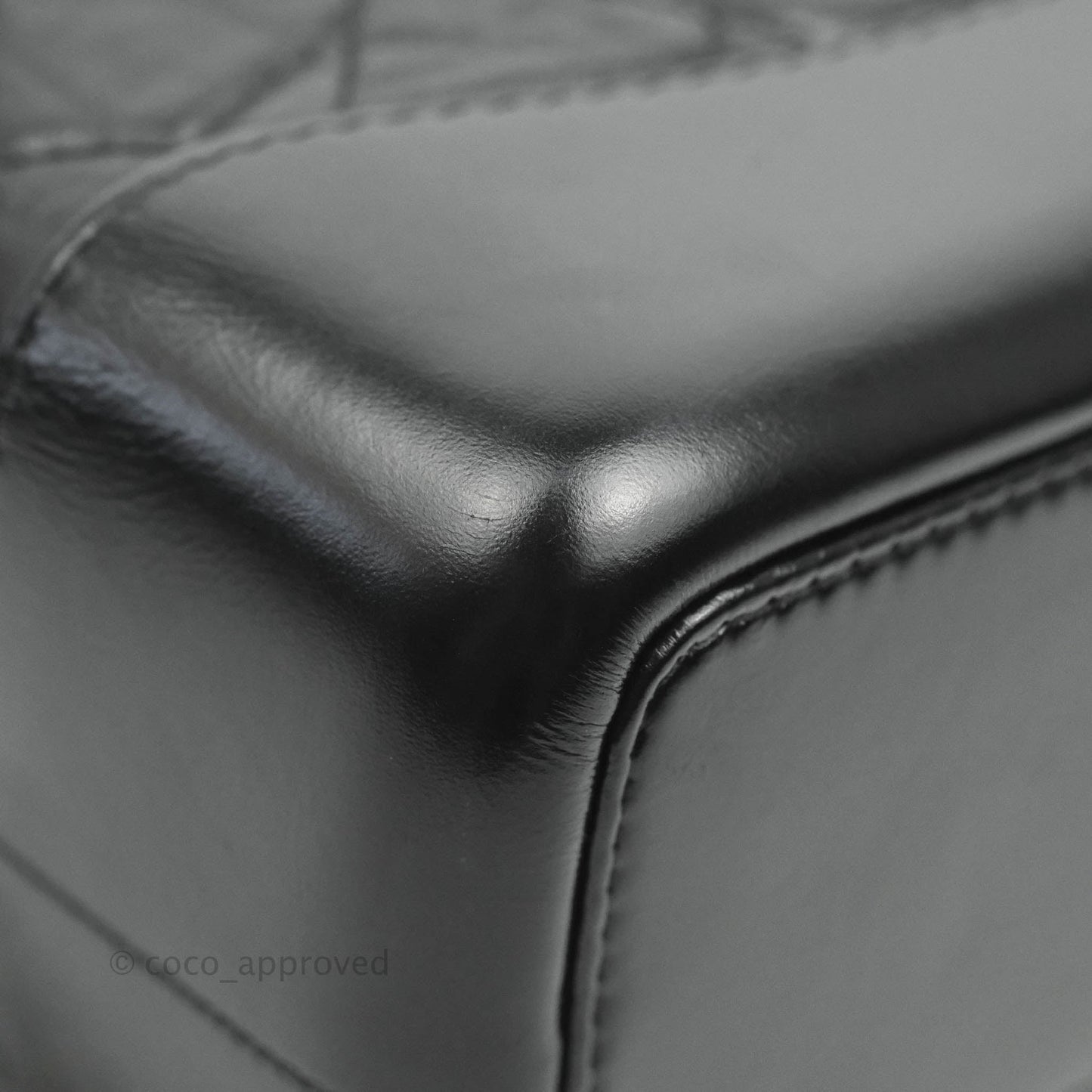 Chanel Small Gabrielle Backpack Black Aged Calfskin