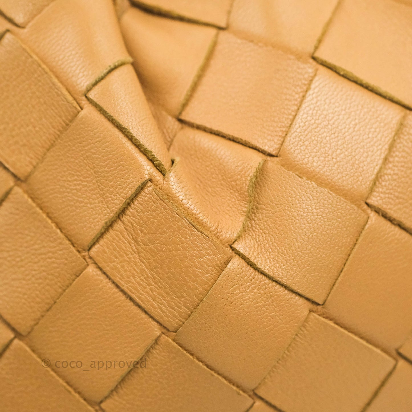 Bottega Veneta Nappa Intrecciato The Mini Pouch Carmel