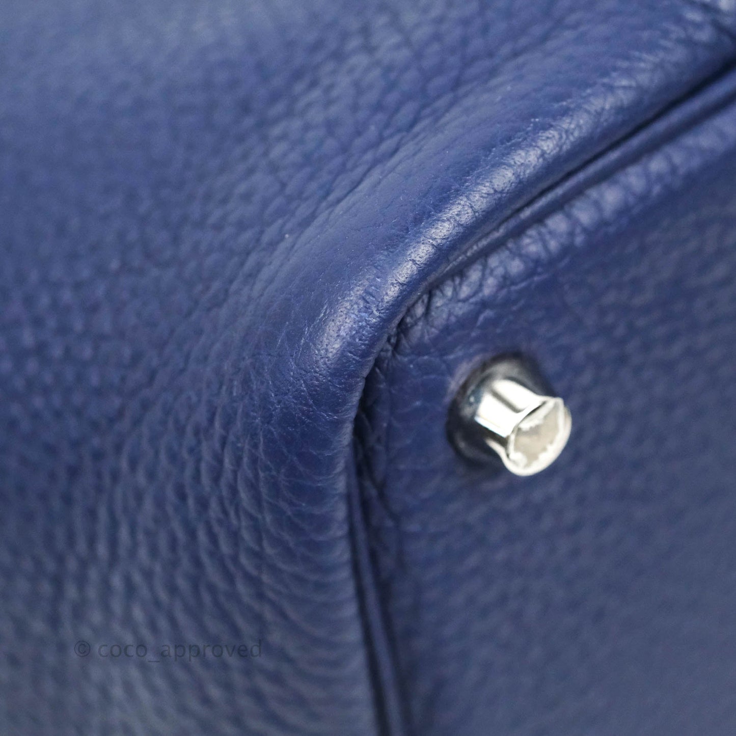 Hermès Picotin Lock 18 PM Bleu Encre Clemence Palladium Hardware
