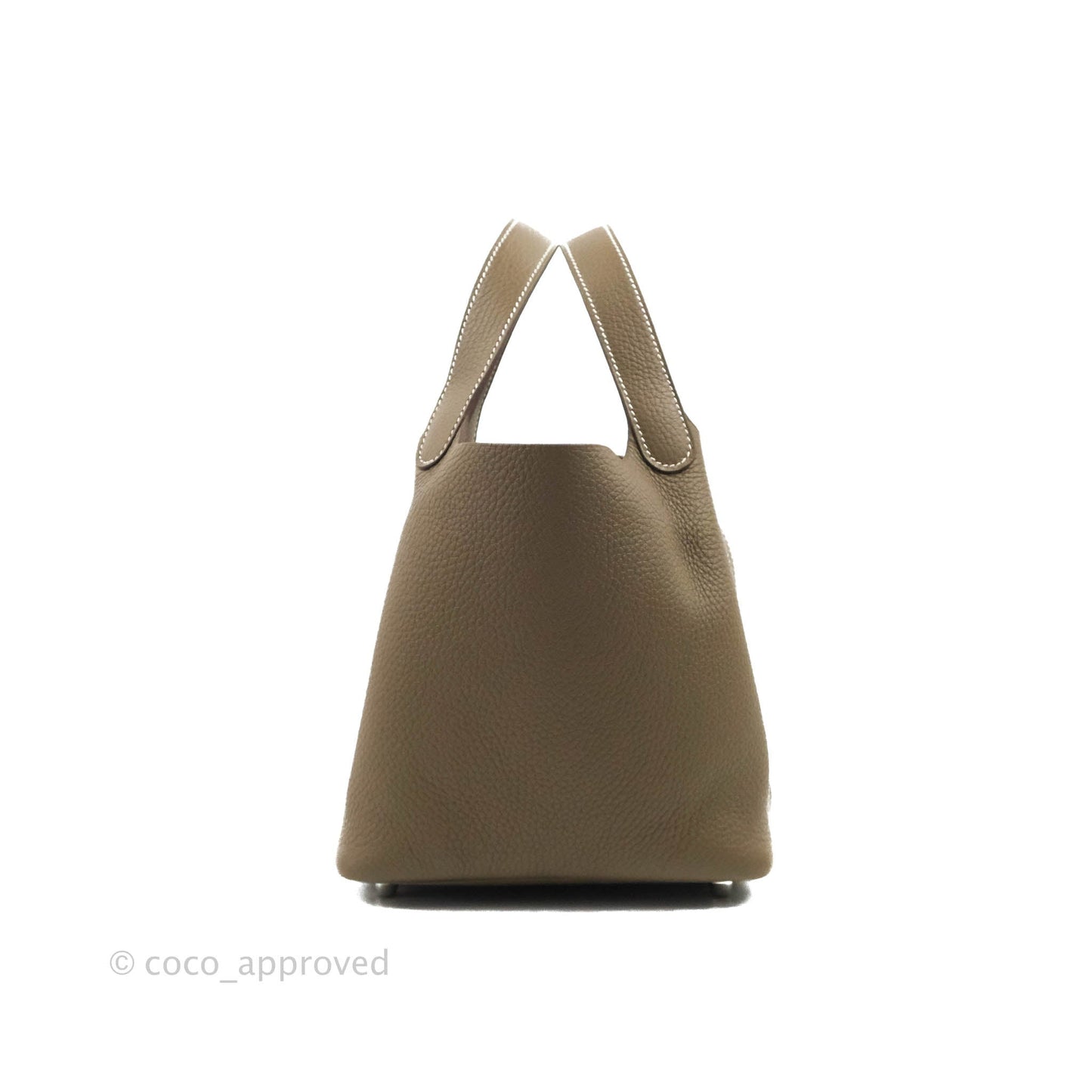 Hermès Picotin Lock 18 Etoupe Clemence Palladium Hardware