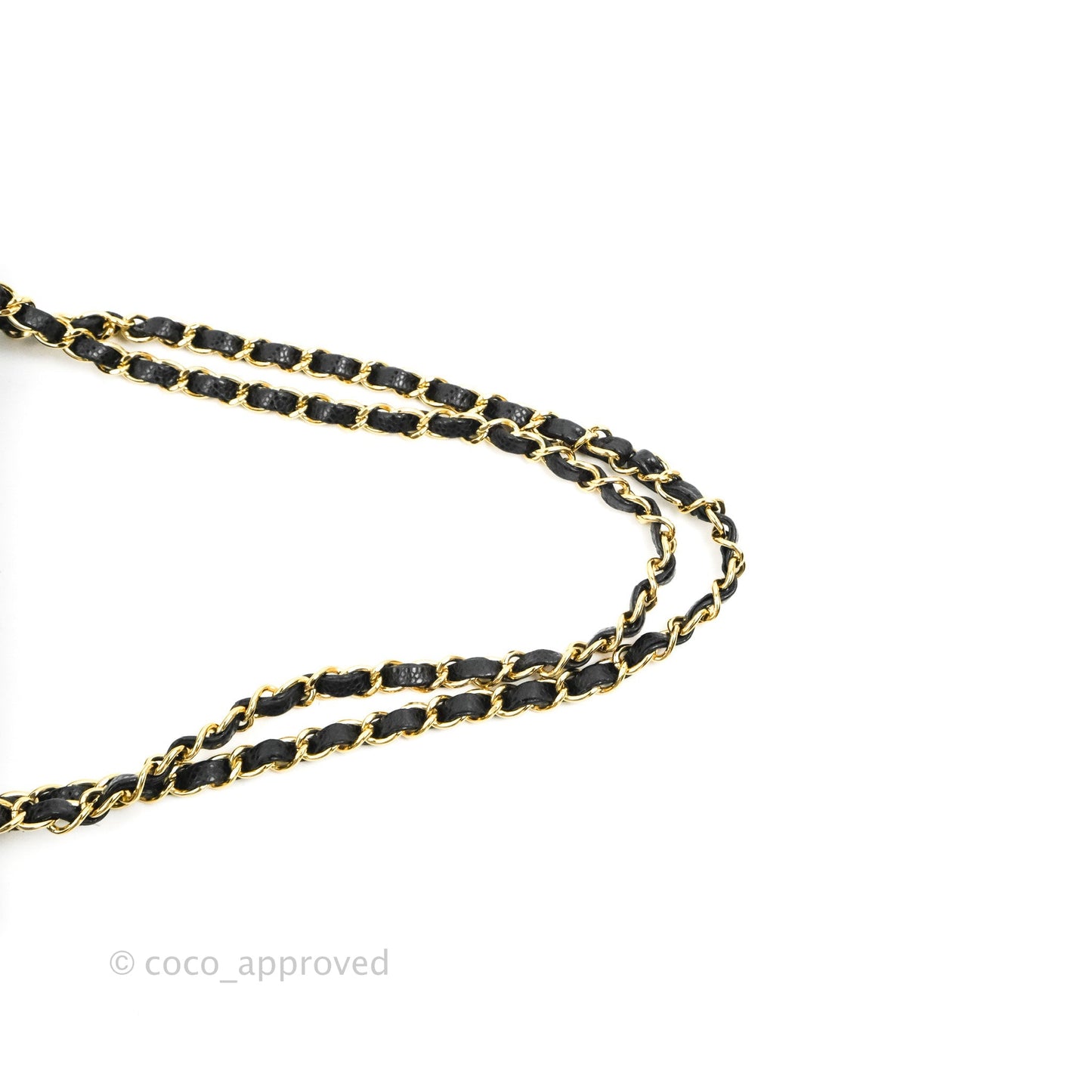Chanel S/M Small Classic Quilted Flap Black Caviar Gold Hardware