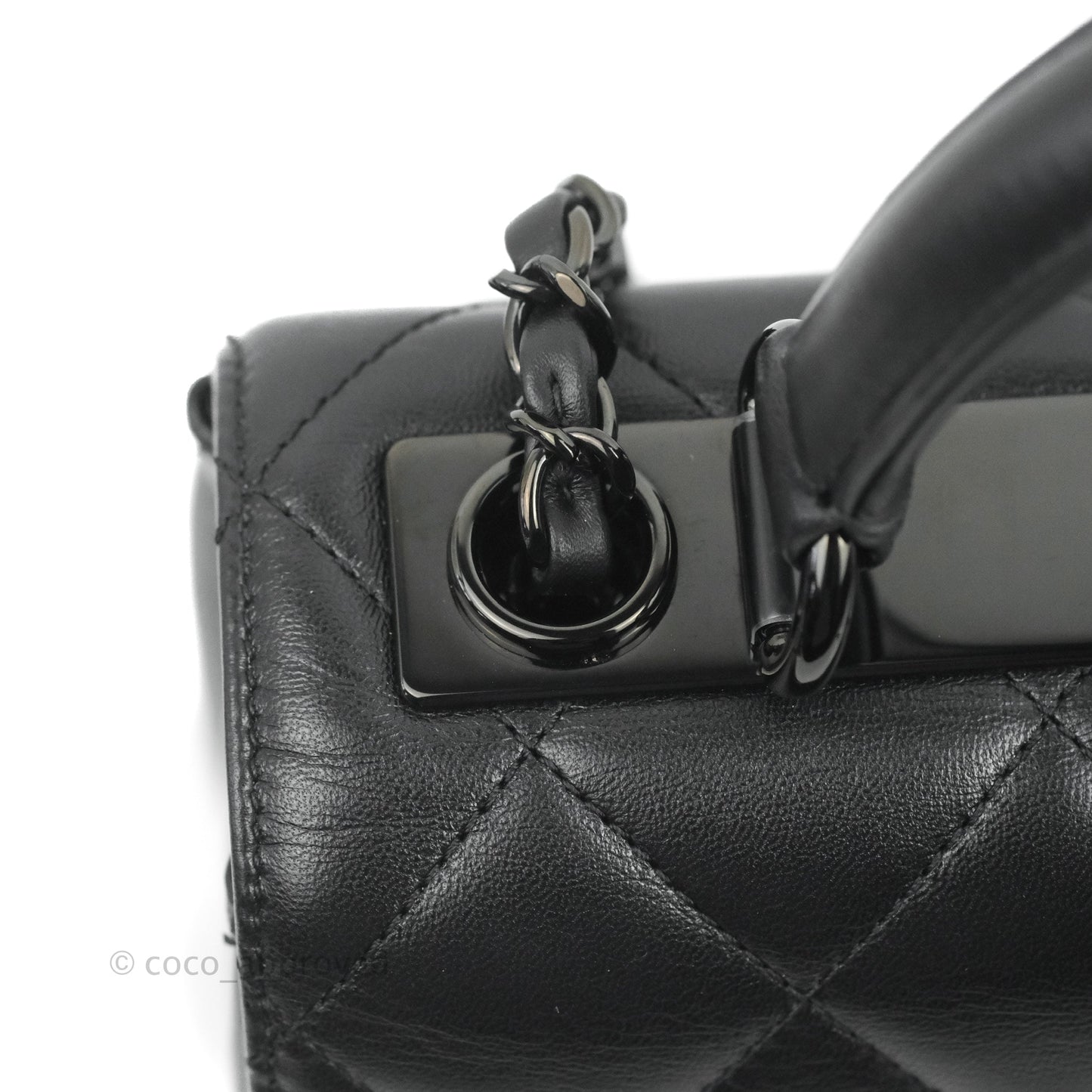 Chanel Trendy CC Small So Black Lambskin