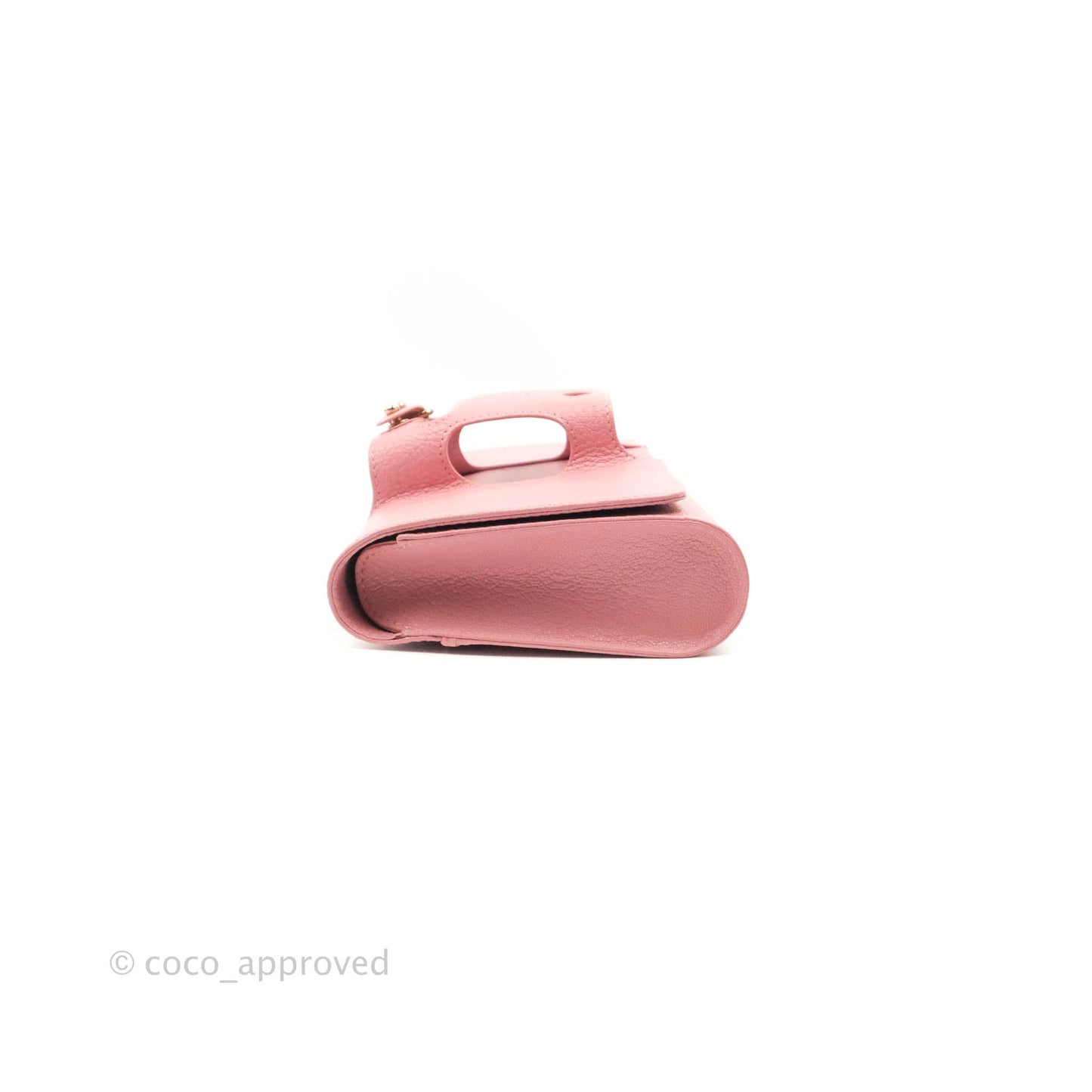 Perrin Pink Clutch Calfskin