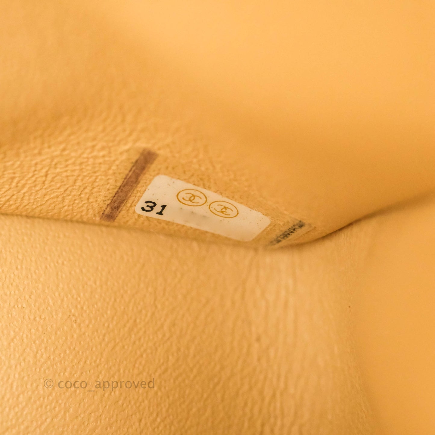 Chanel Classic Small S/M Flap Beige Caviar Gold Hardware