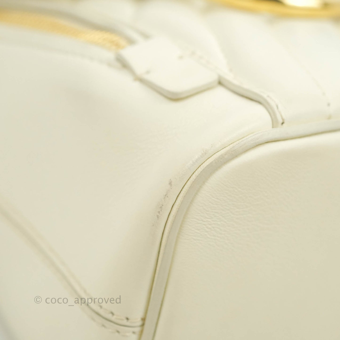 Chloé Mini Faye Backpack Ivory White Calfskin