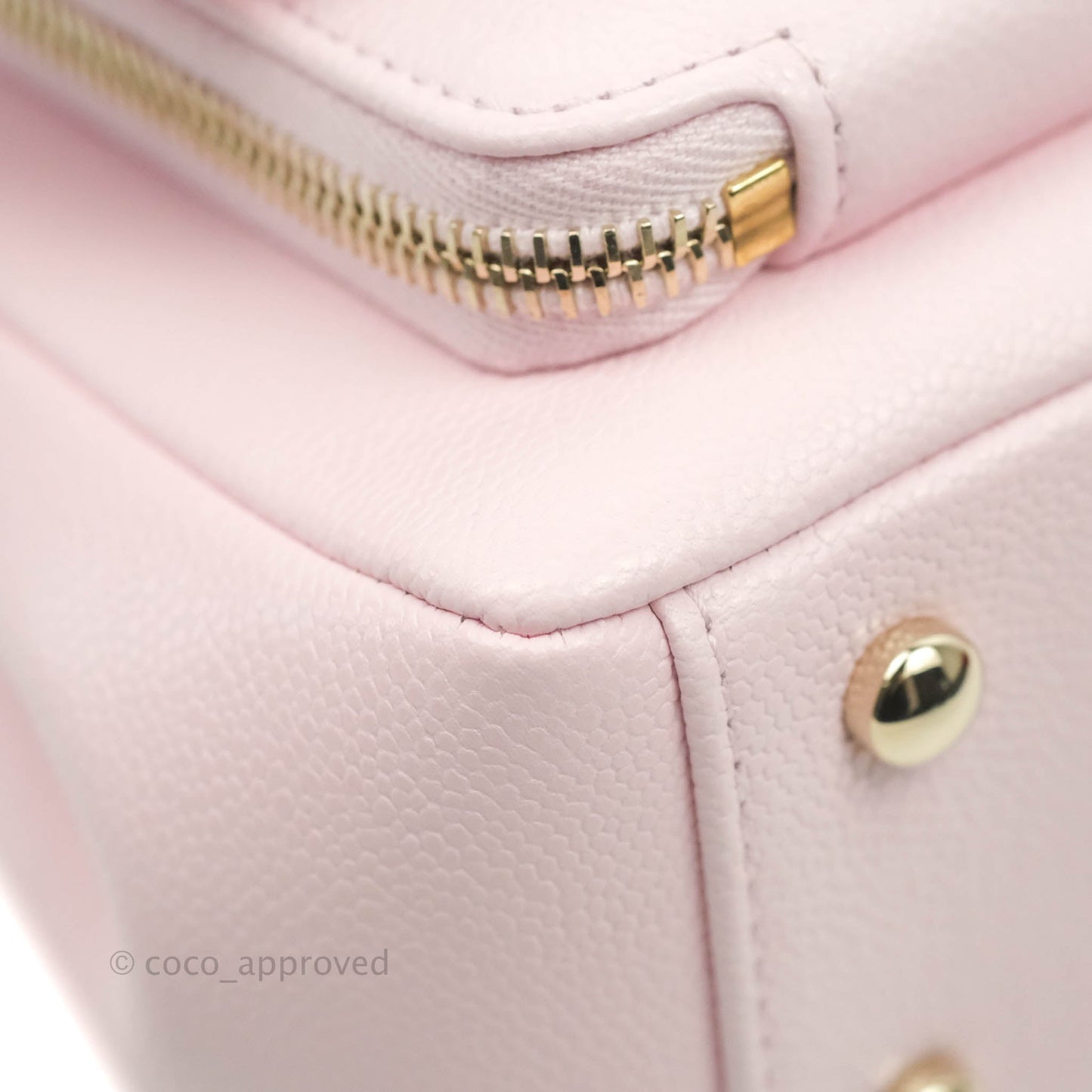 Chanel Quilted Small Business Affinity Flap Pink Caviar Gold Hardware