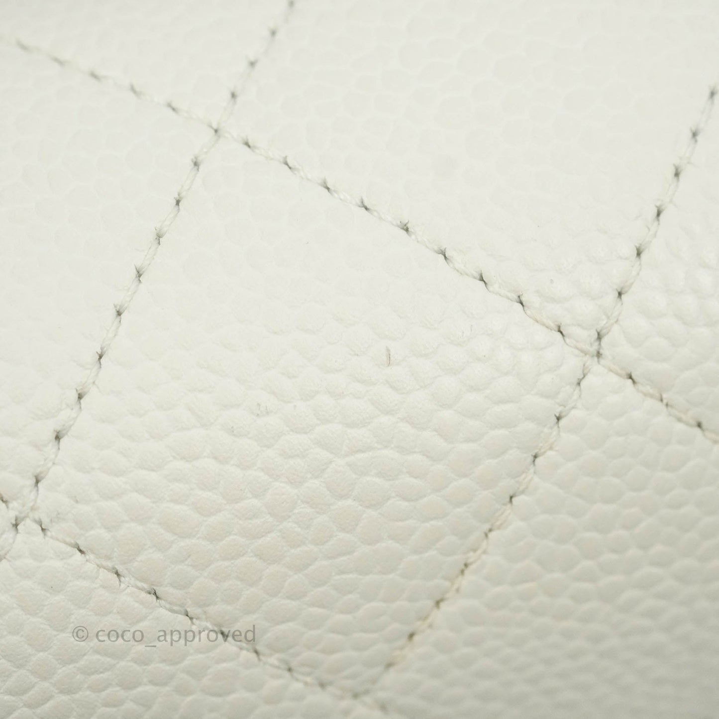 Chanel Chic Affinity Small Grained Calfskin Ivory Gold Hardware