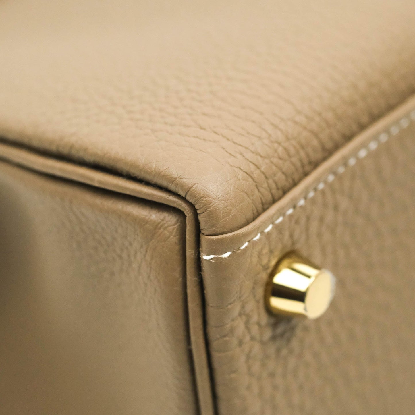 [DM to purchase] Hermès Retourne Kelly 25 Etoupe 18 Veau Togo Gold Hardware