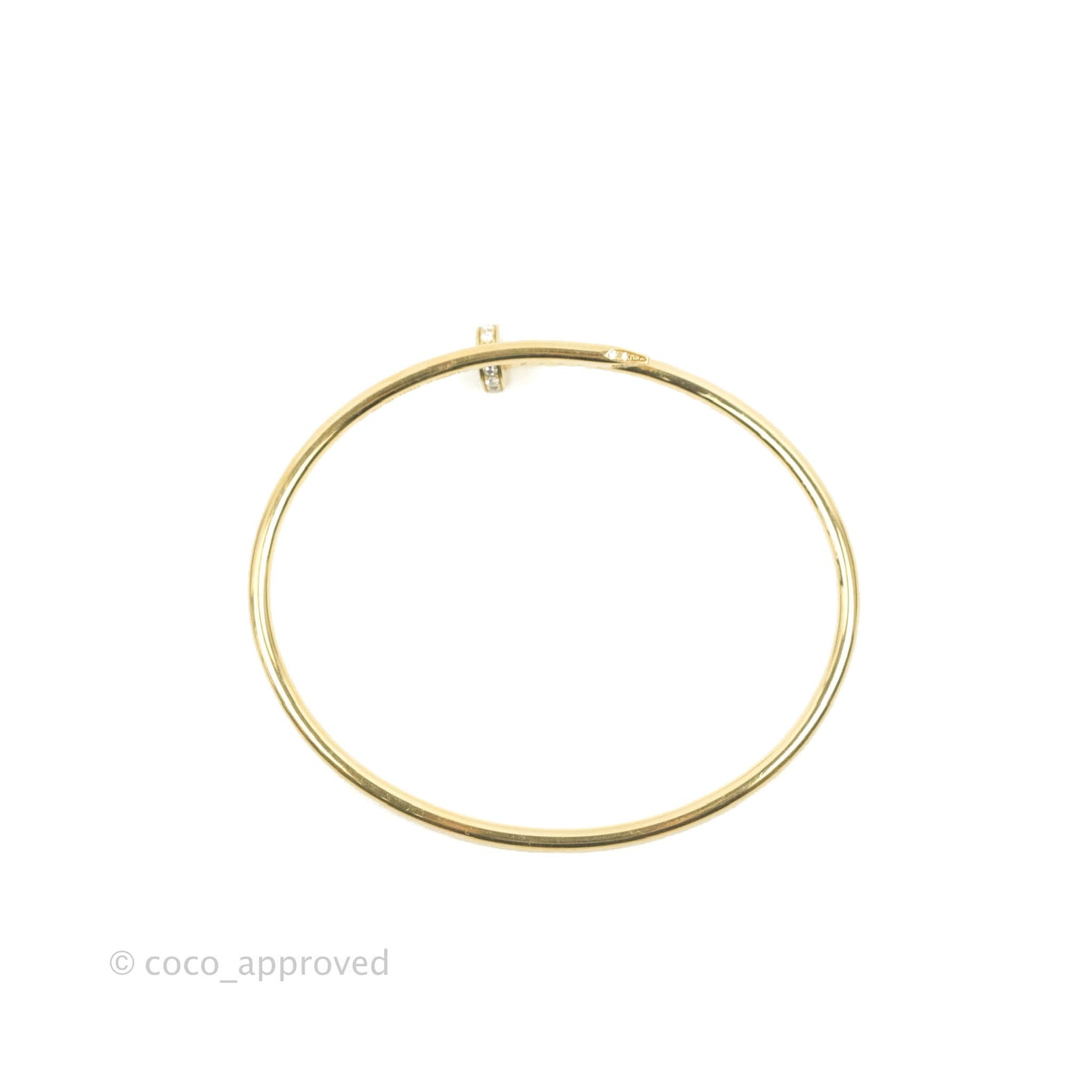 Cartier Juste Un Clou Bracelet Yellow Gold Diamond