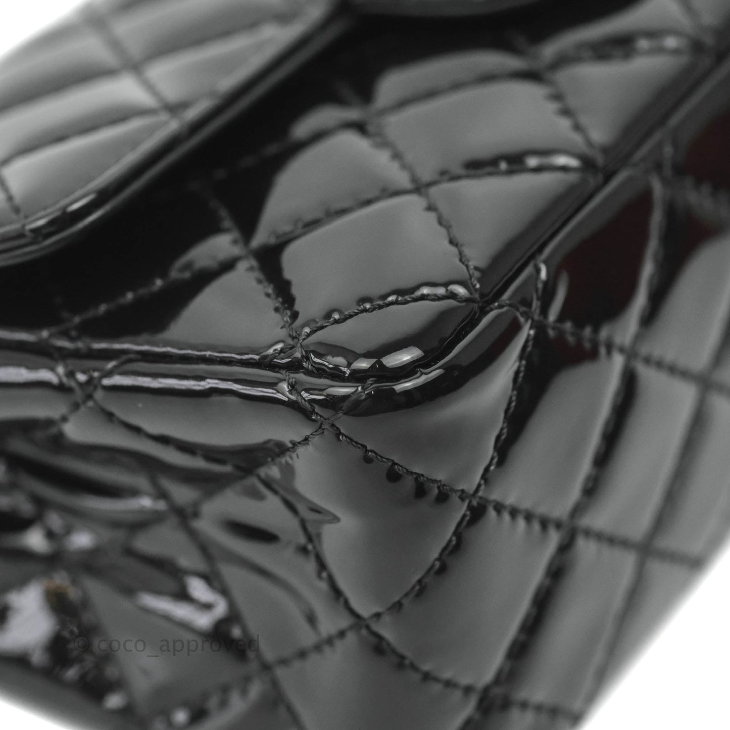 Chanel Quilted Mini Reissue 224 So Black Patent