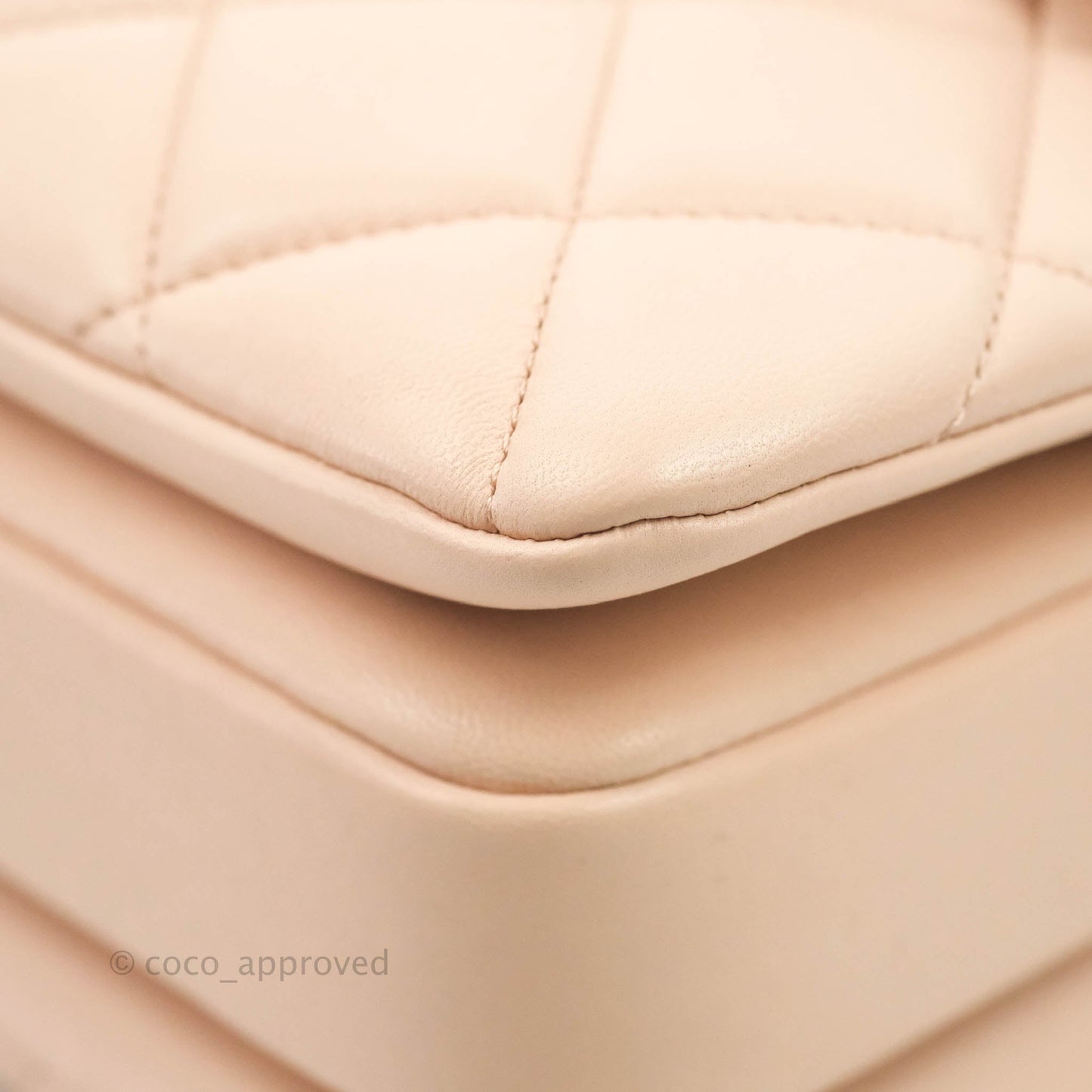 Chanel Small Trendy CC Light Pink Lambskin Gold Hardware