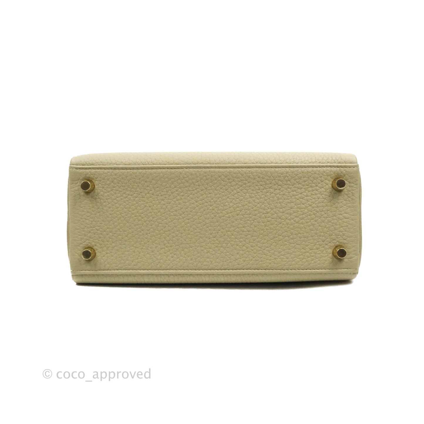 [DM to purchase] Hermès Retourne Taurillon Kelly 25 Sauge Togo Gold Hardware