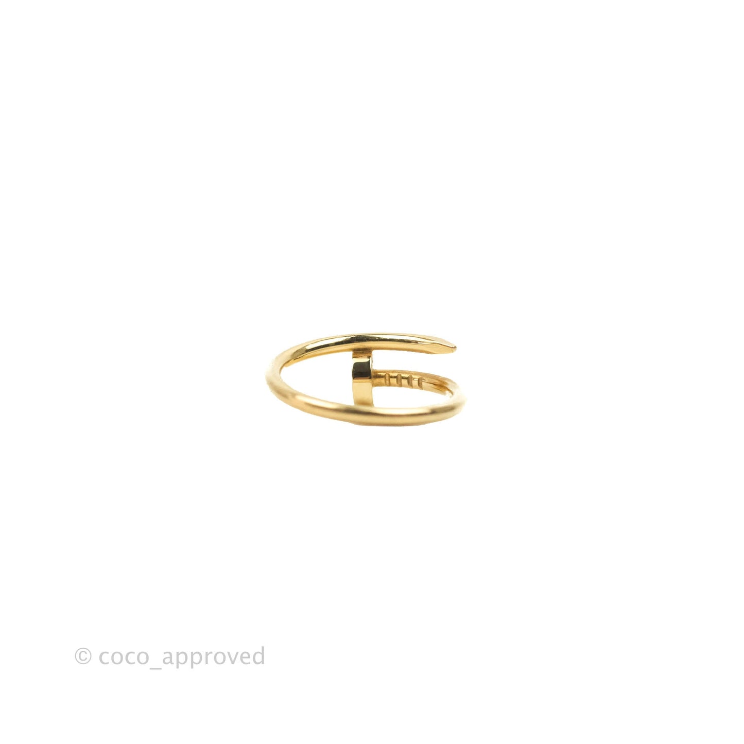 Cartier Juste Un Clou Ring Yellow Gold Size 50