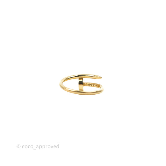 Cartier Juste Un Clou Ring Yellow Gold Size 50