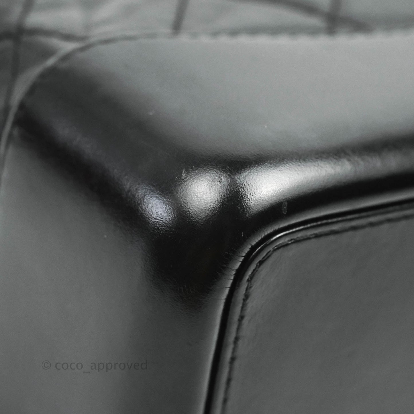 Chanel Small Gabrielle Backpack Black Aged Calfskin