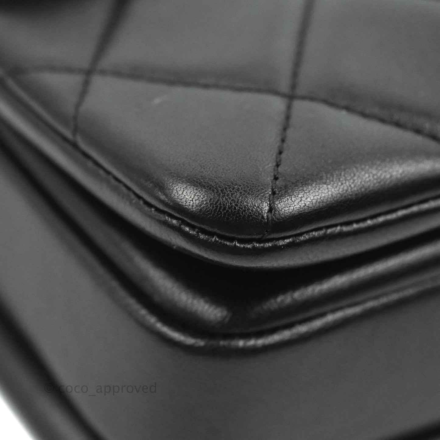 Chanel Trendy CC Small Black Lambskin Gold Hardware