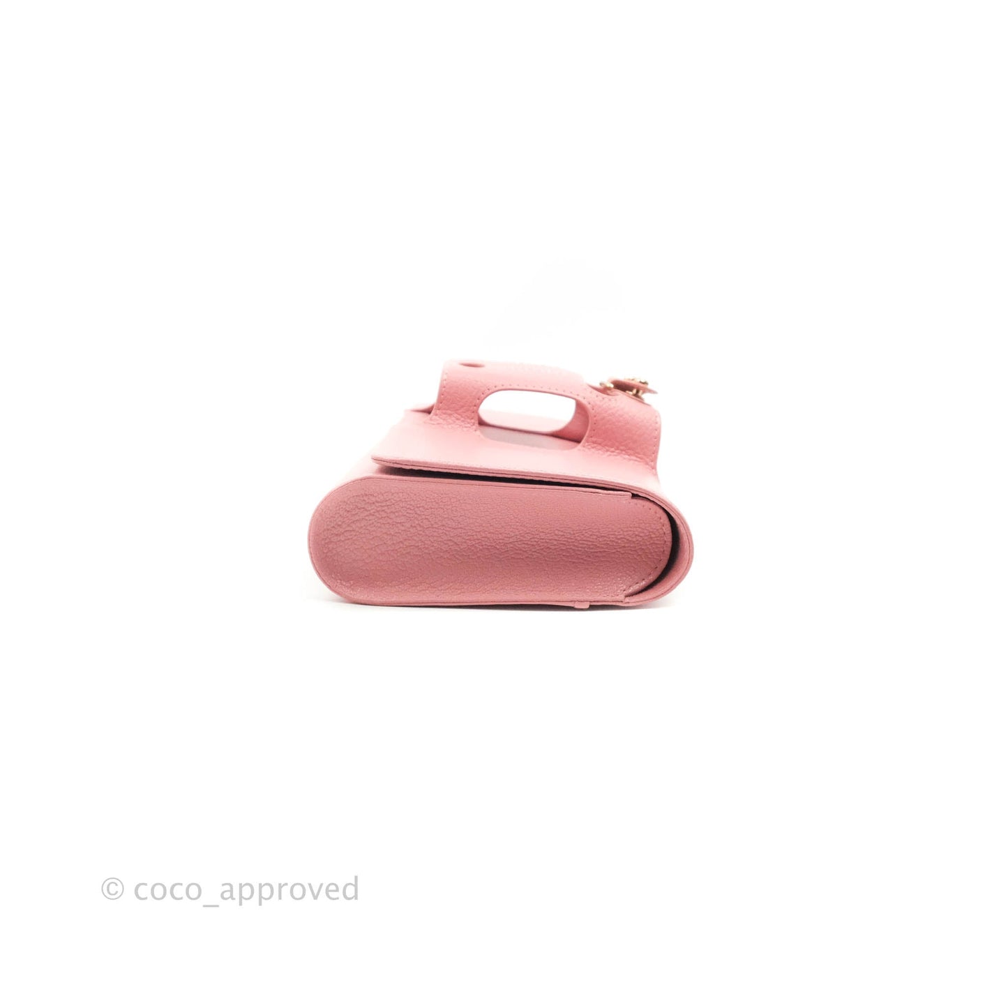 Perrin Pink Clutch Calfskin