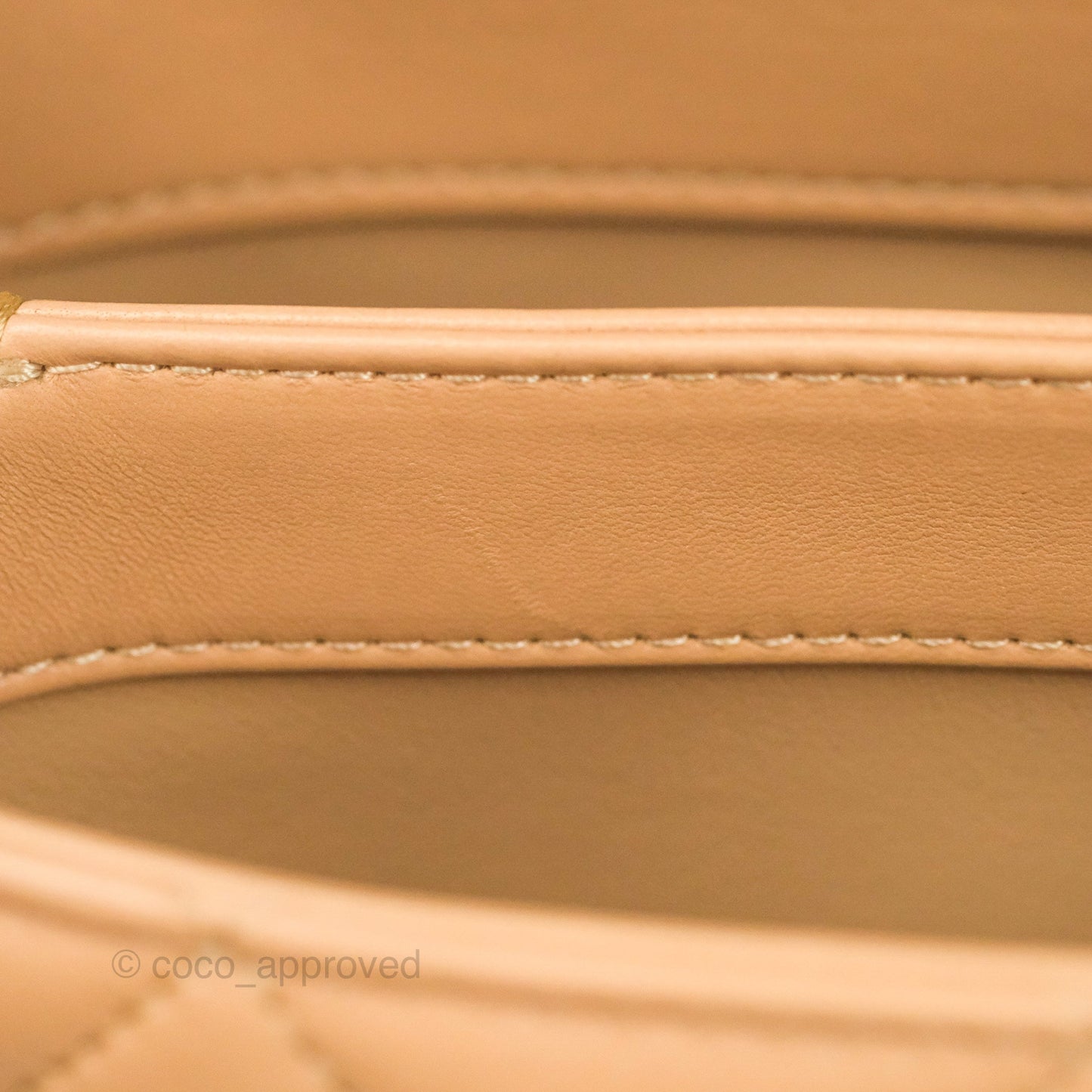 Chanel Small Trendy CC Beige Lambskin Gold Hardware