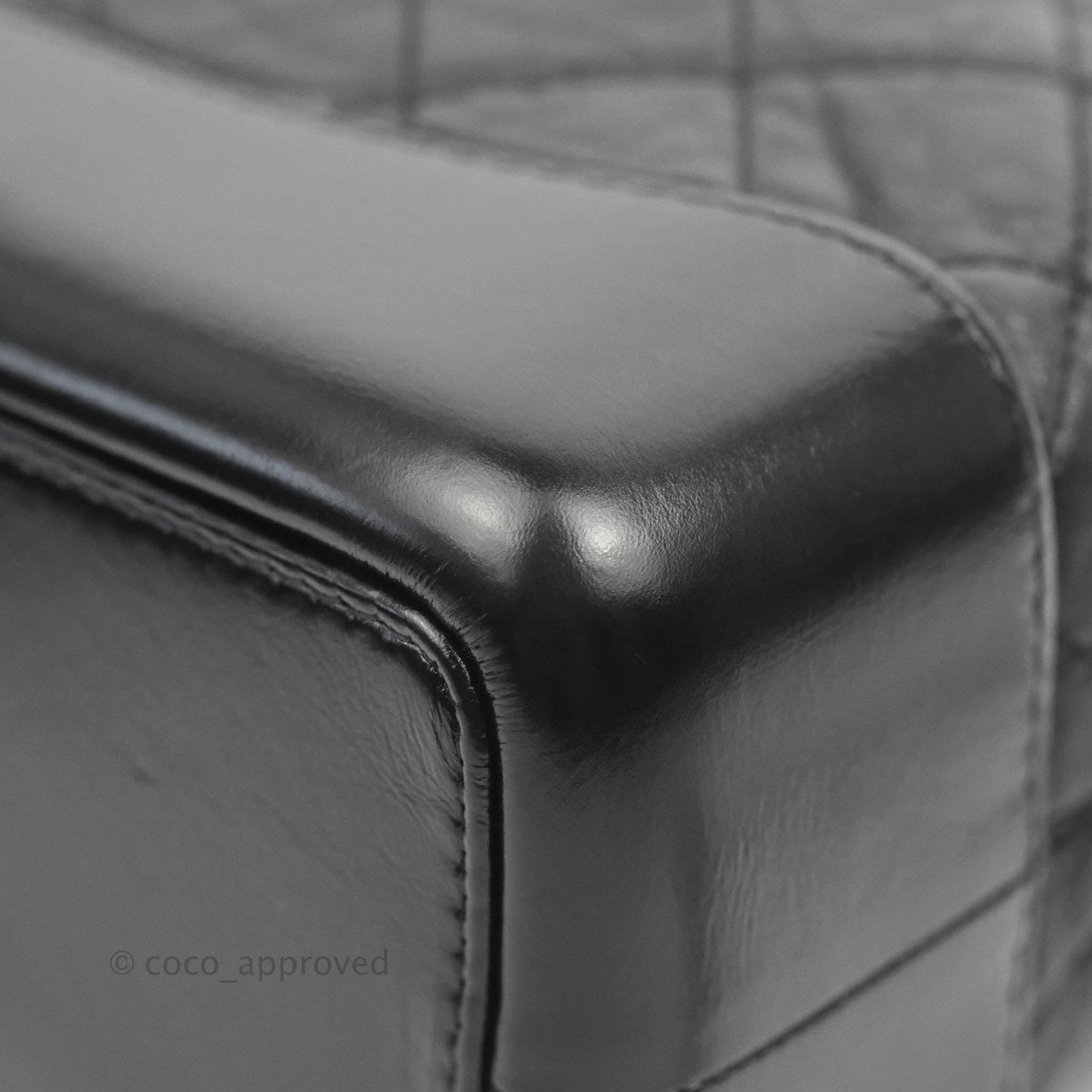 Chanel Small Gabrielle Backpack Black Aged Calfskin