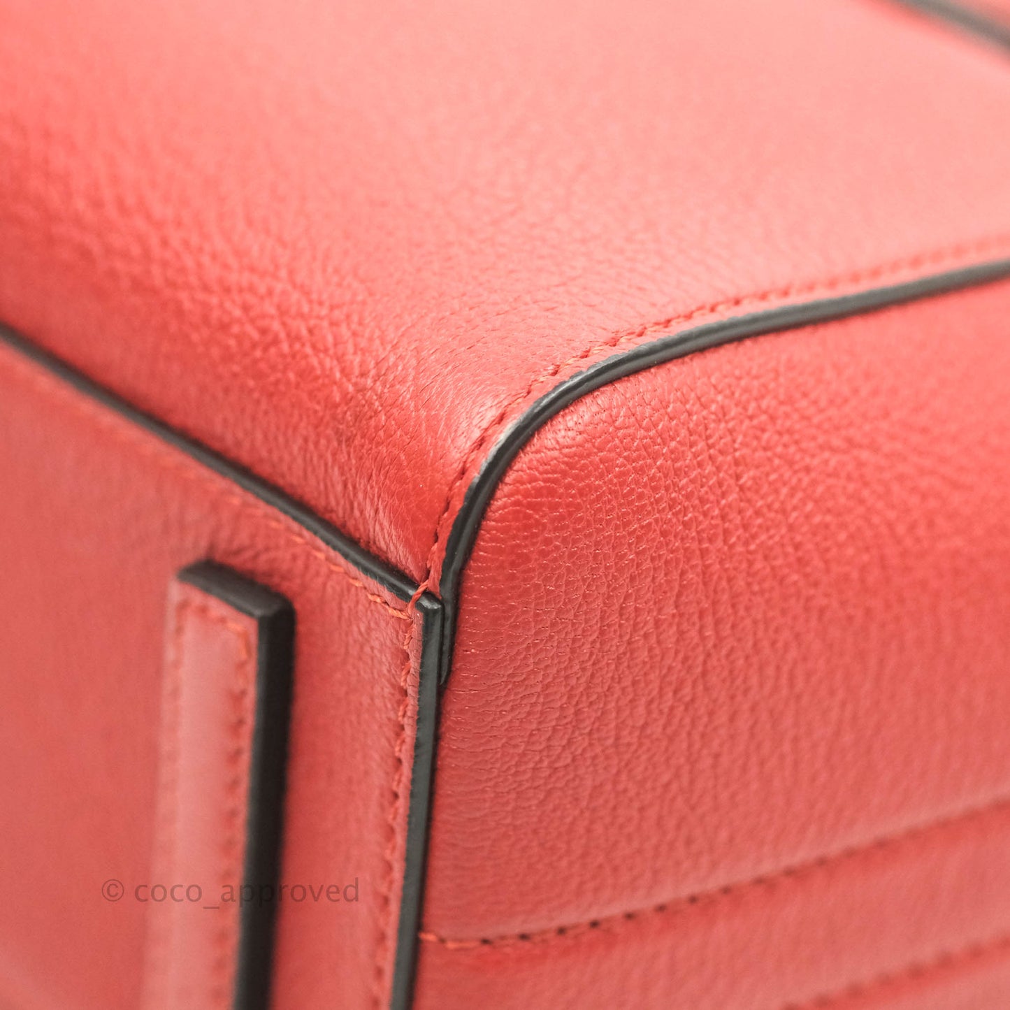 Givenchy Antigona Mini Red Grained Calfskin Silver Hardware