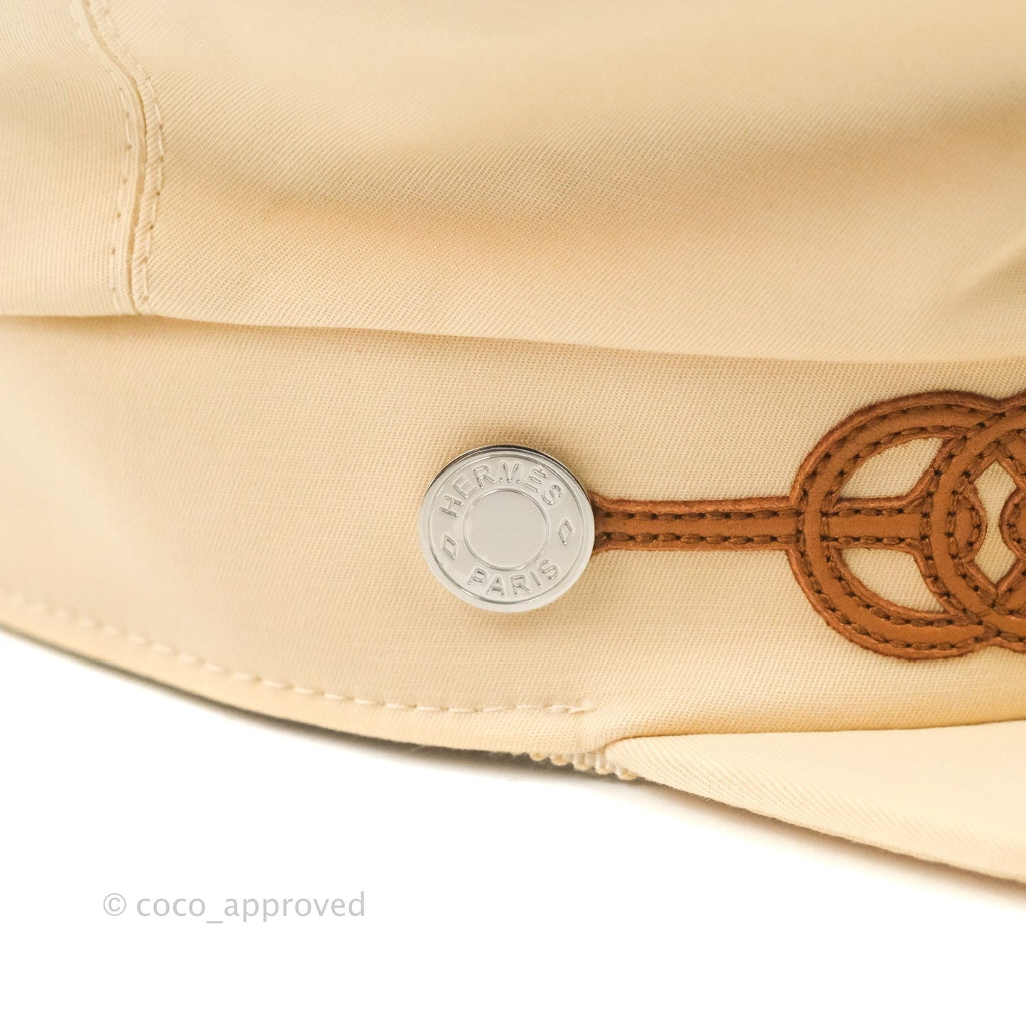 Hermes Cabourg Cliquetis Cap Blanc Crème
