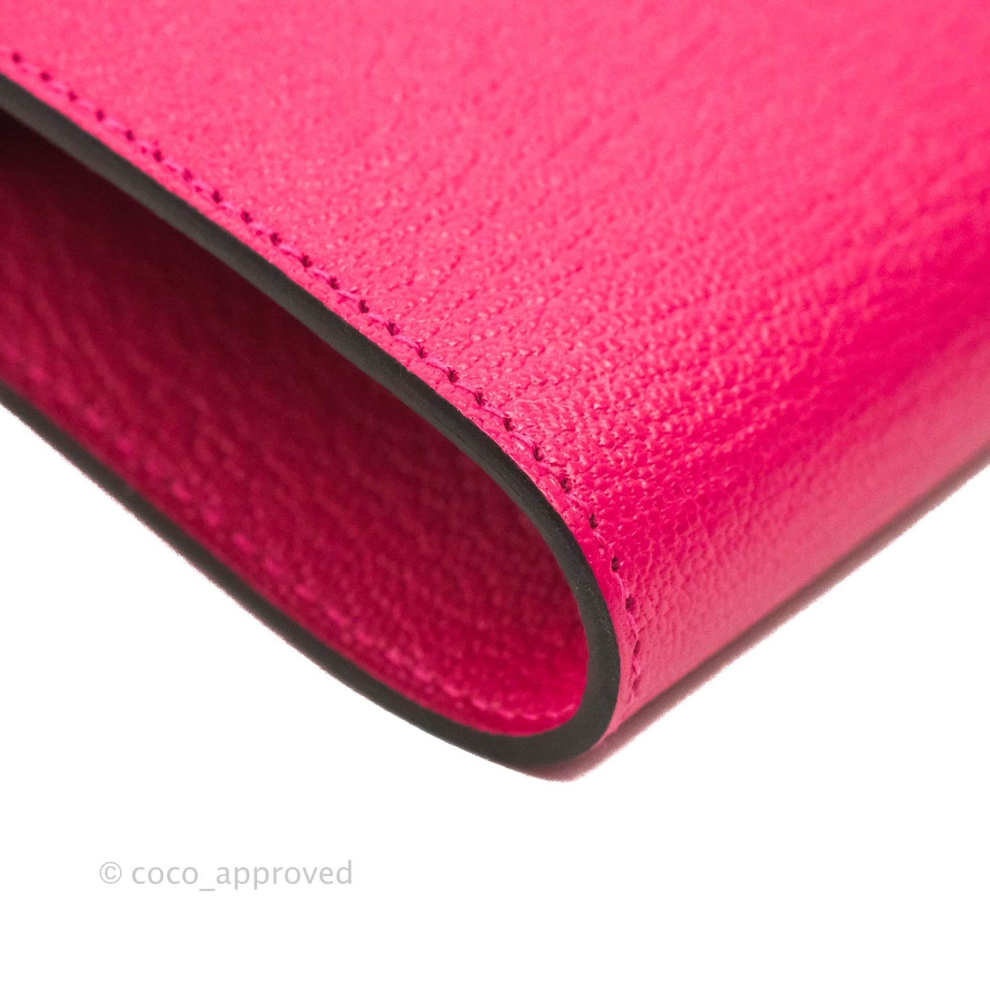 Hermès Kelly To Go Wallet Rose Mexico Chevre Mysore Palladium Hardware