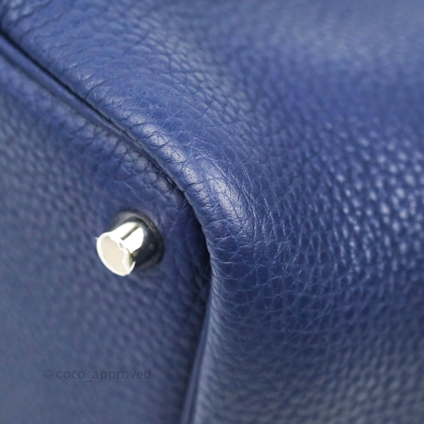 Hermès Picotin Lock 18 PM Bleu Encre Clemence Palladium Hardware