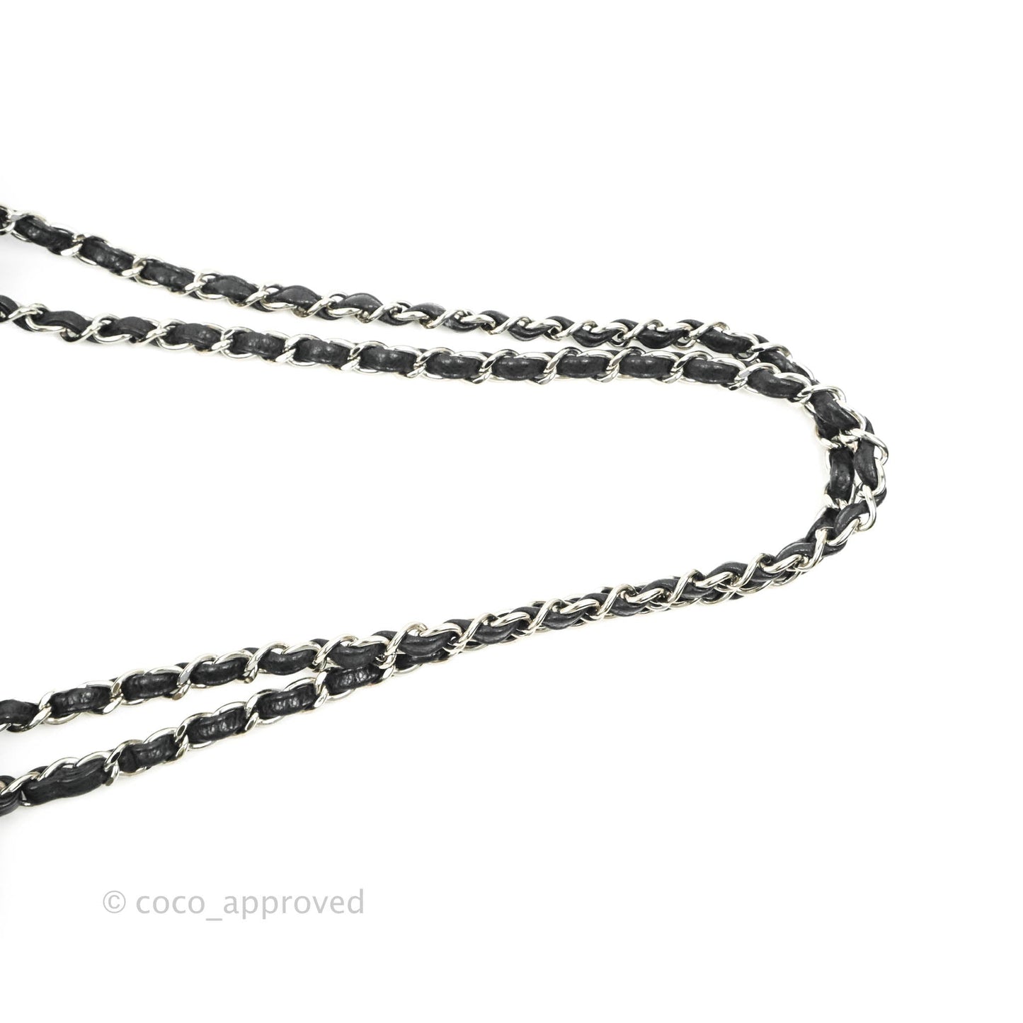 Chanel Jumbo Single Flap Black Caviar Silver Hardware⁣⁣