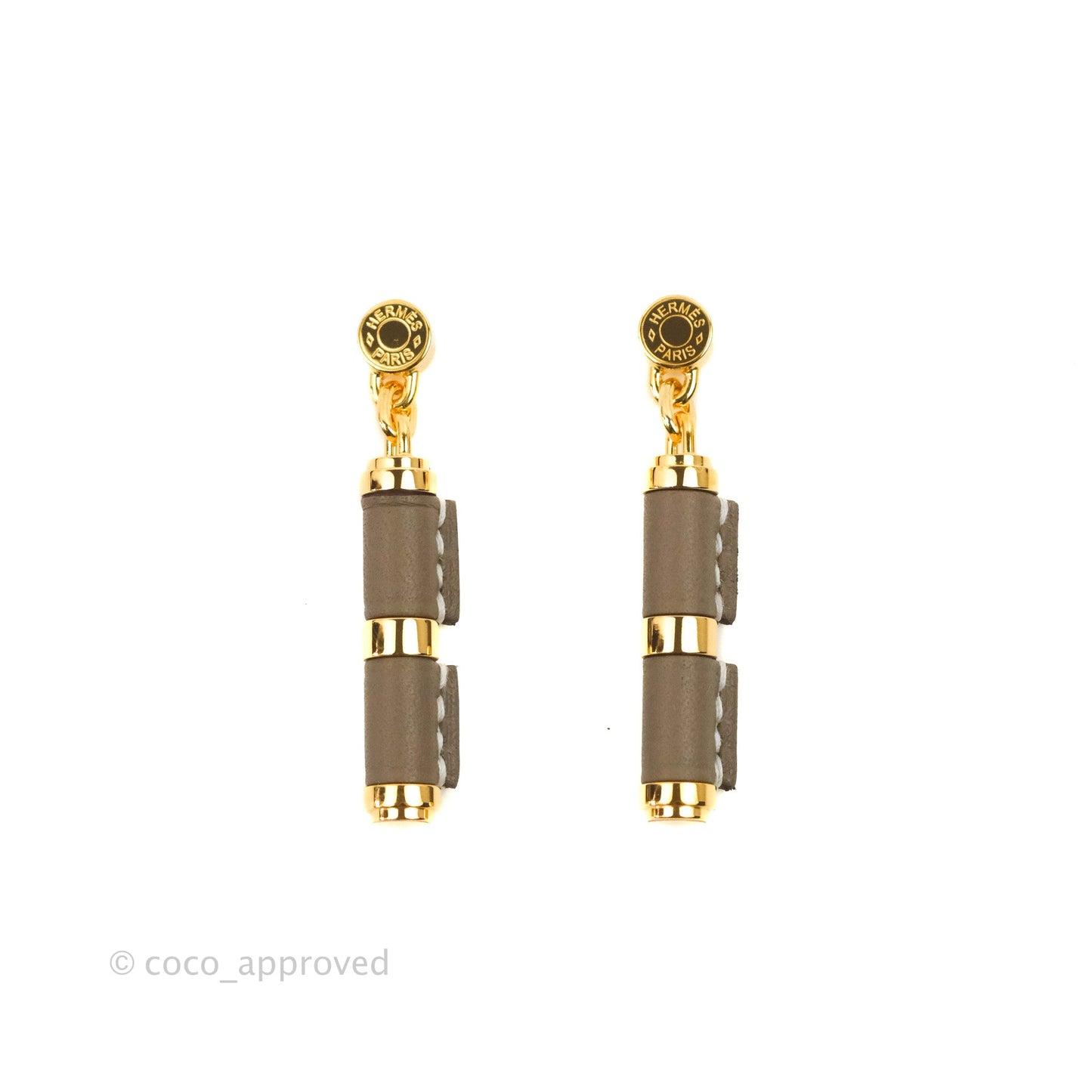 Hermes Charniere Earrings Small Model