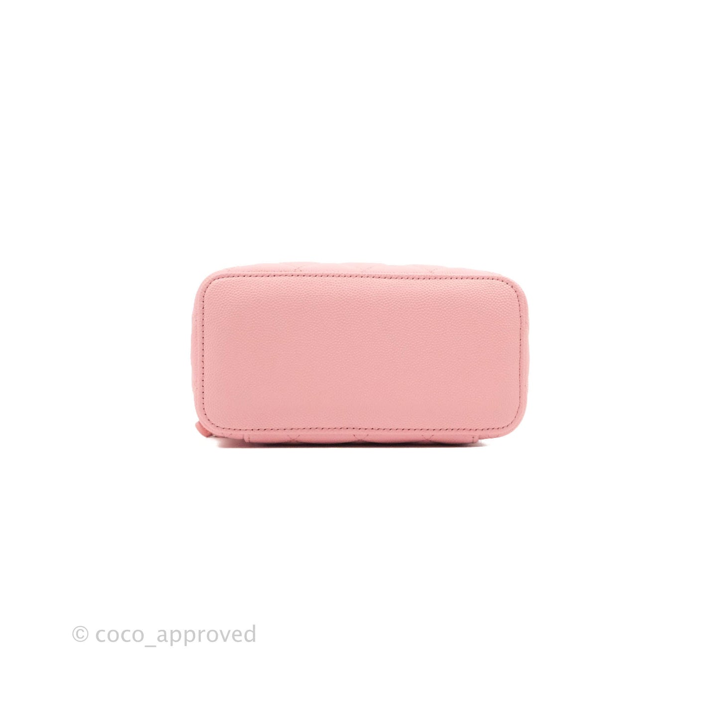 Chanel Classic Vanity with Chain Pink Caviar Gold Hardware