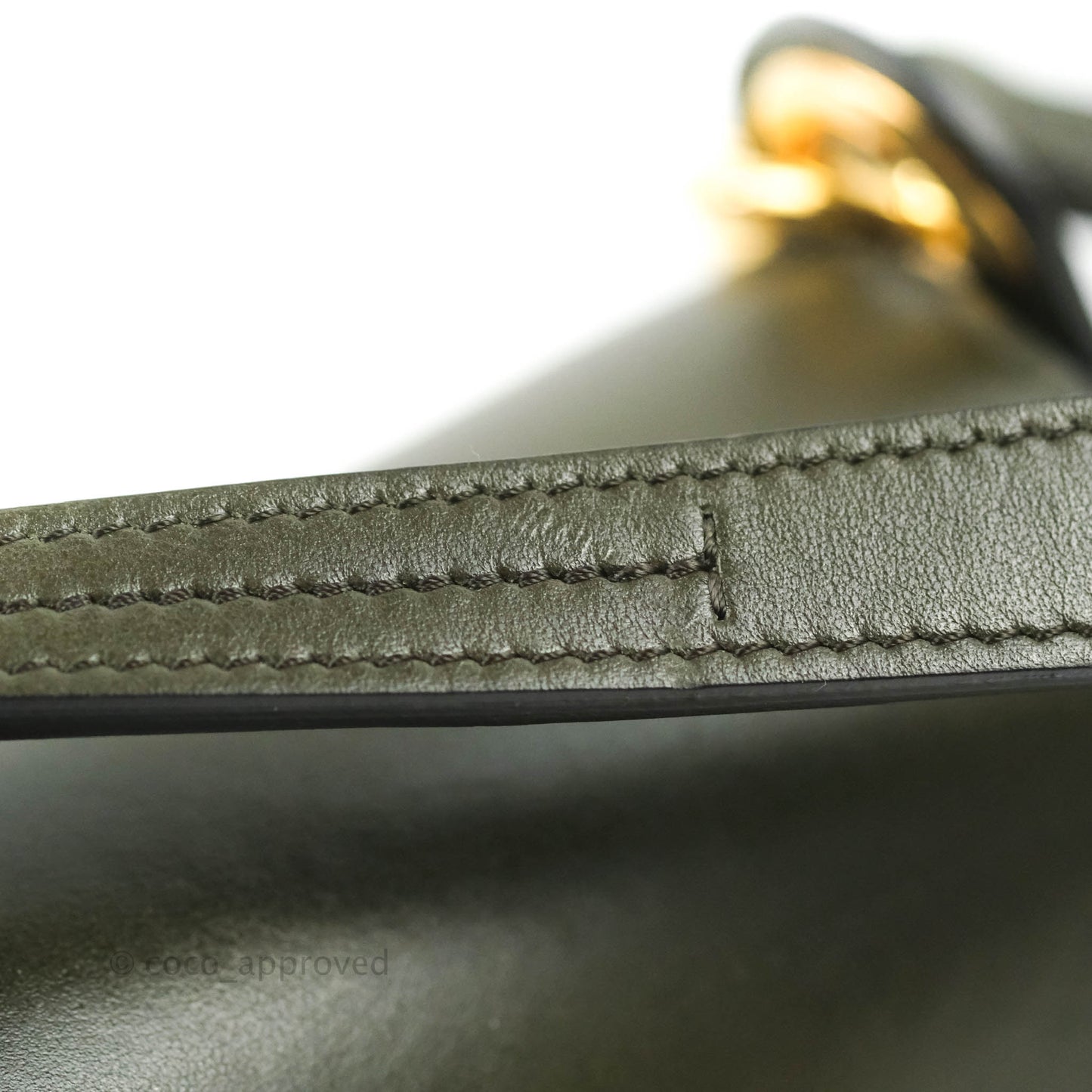 Chloé Small Tess Bag Dark Green Calfskin Suede